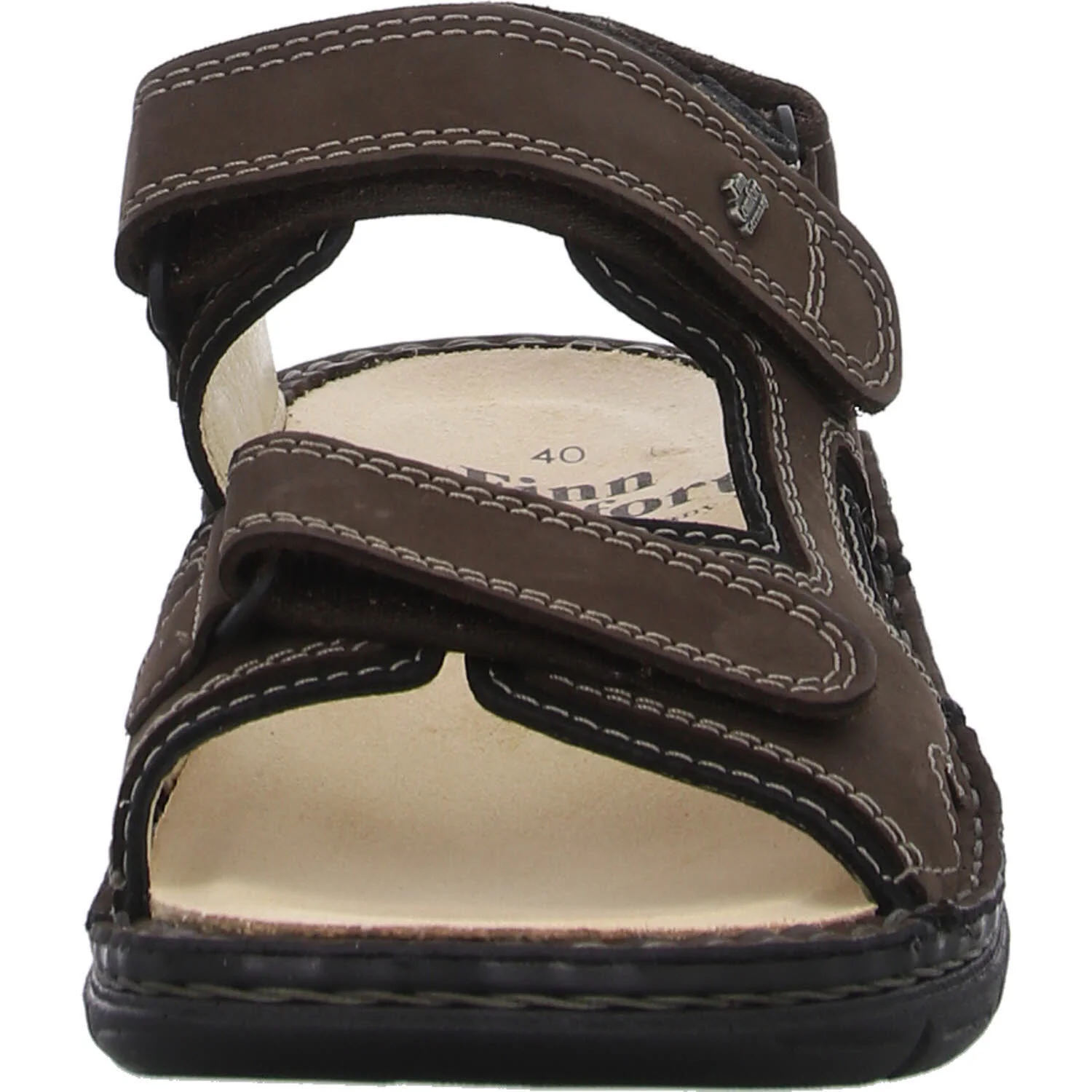 Finn Comfort Herren Sandalen 81540-901762 Wanaka-S grizzly/schwarz weit