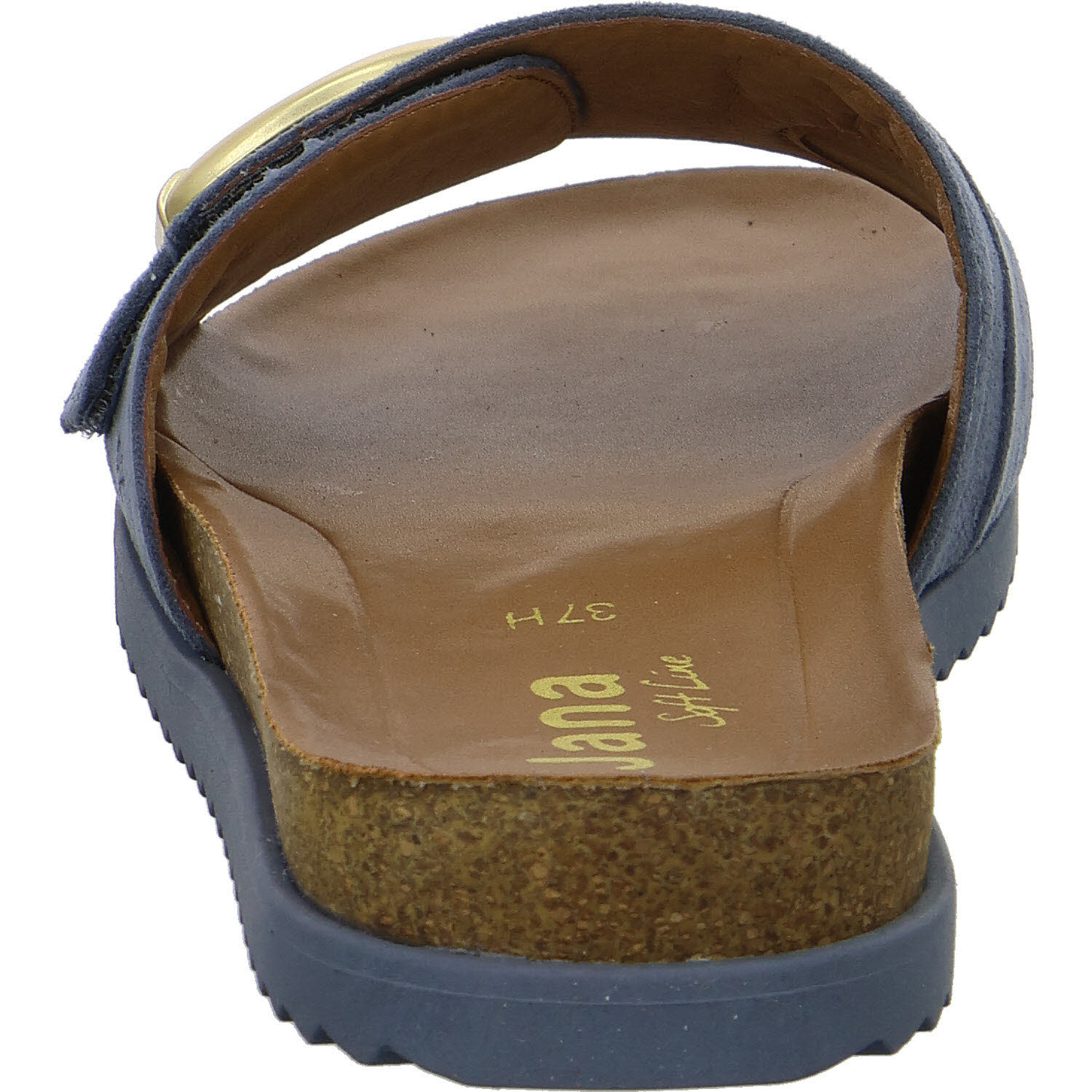 Jana Damen Pantoletten 8-27460-46/802 8-27460-46 denim H (weit)