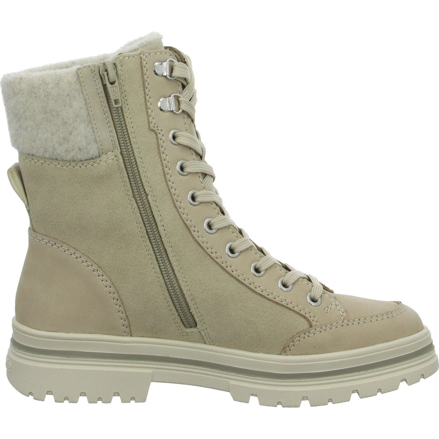 Element 7 von 8 (Bild) – Remonte Damen Schnürstiefel warm D2U70-62 D2U70 ginger/lehm/sand/ginger G (weit)