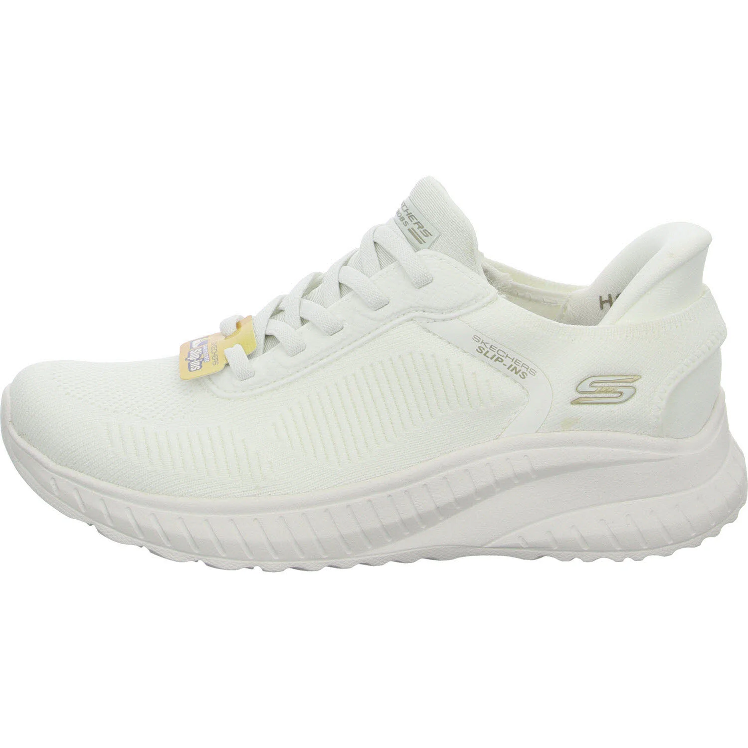 Element 6 von 8 (Bild) – Skechers Damen Slipper 117497 OFWT BOBS Sport Squad Chaos off white normal