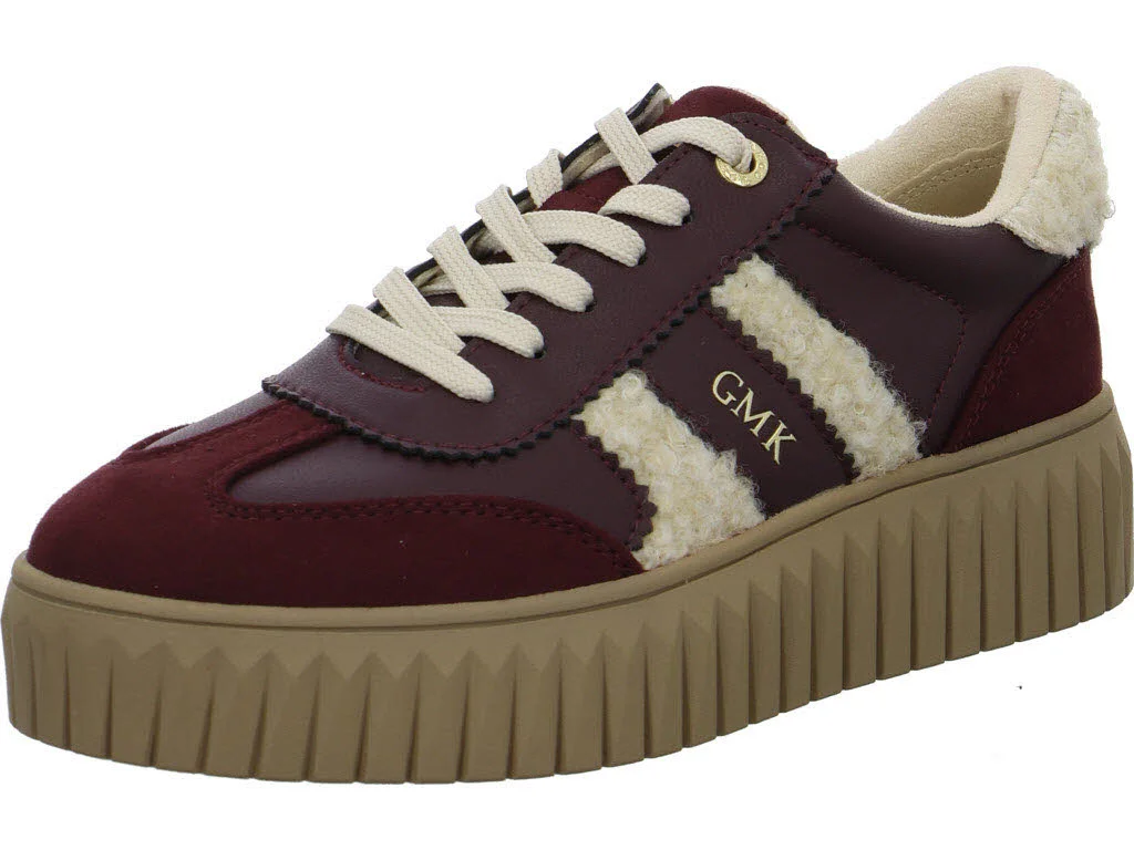 Marco Tozzi Damen Schnürschuhe 2-83702-47/565 2-83702-47 mulberry normal