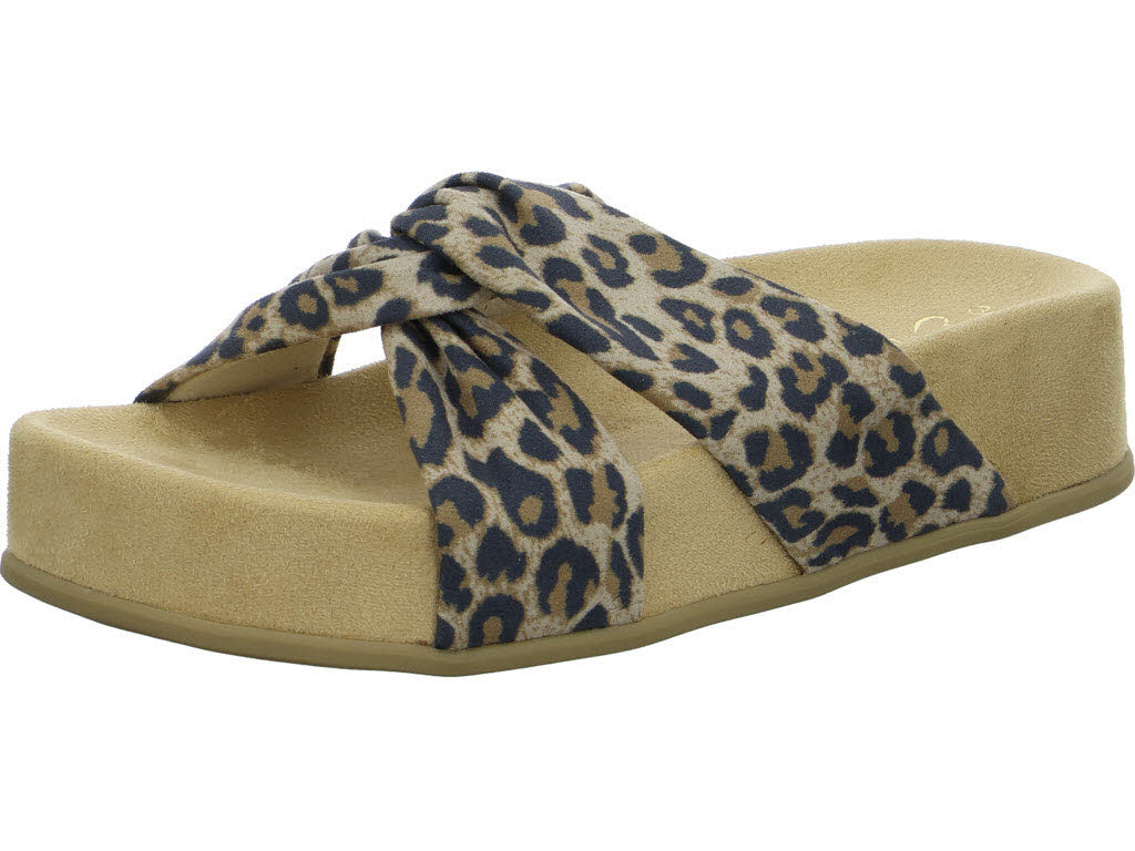 Marco Tozzi Damen Pantoletten 2-27502-46/479 2-27502-46 leo dune normal