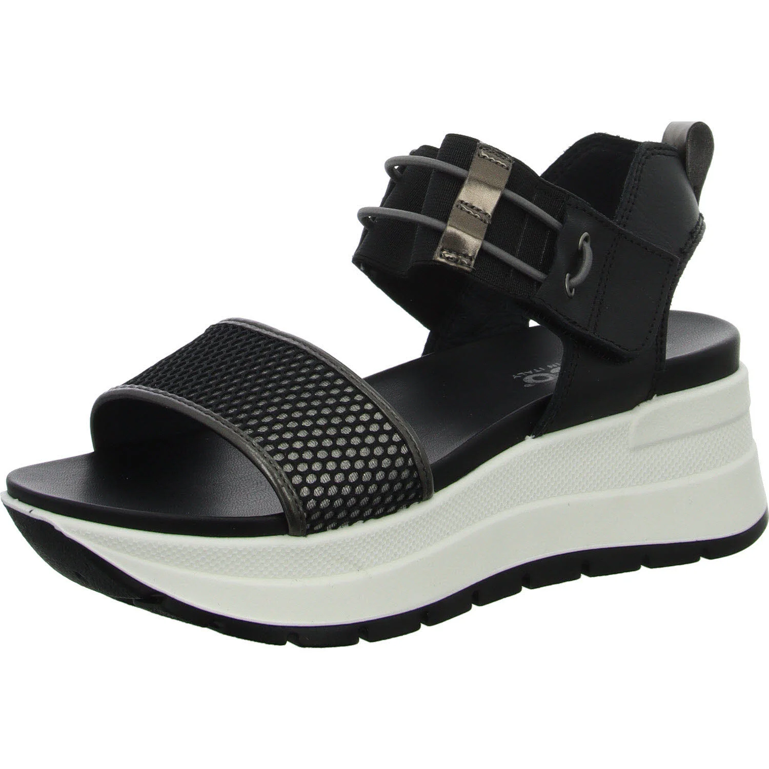 IGI&Co Damen Sandalen 7677500/57359 D.SIRENA nero/nero-c.fuc normal