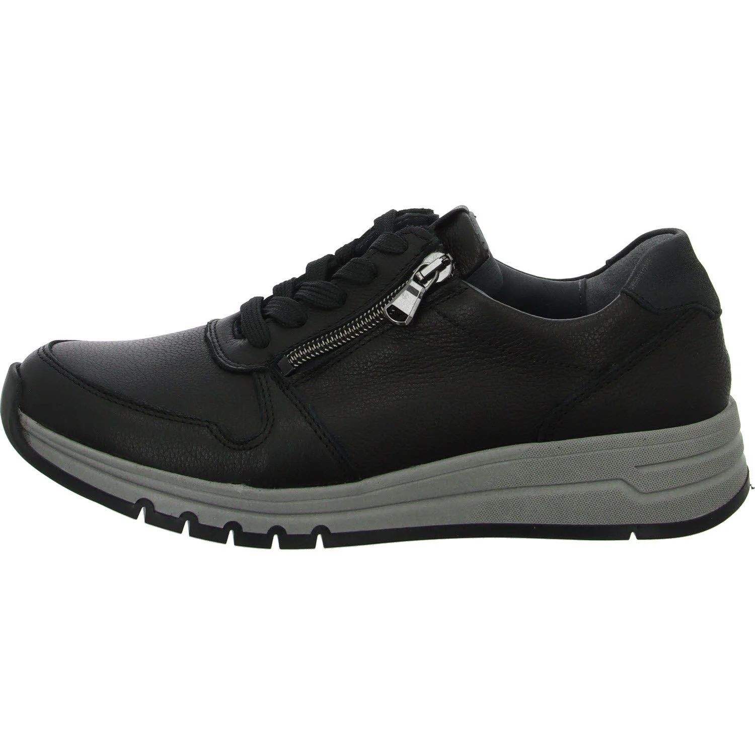 Element 6 von 8 (Bild) – Waldläufer Damen Schnürschuhe 957004-200/001 H-April schwarz H (weit)
