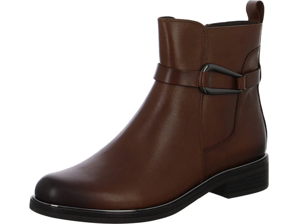 Caprice Damen Stiefeletten 9-25312-45-303 9-25312-45 cognac nappa G (normal)
