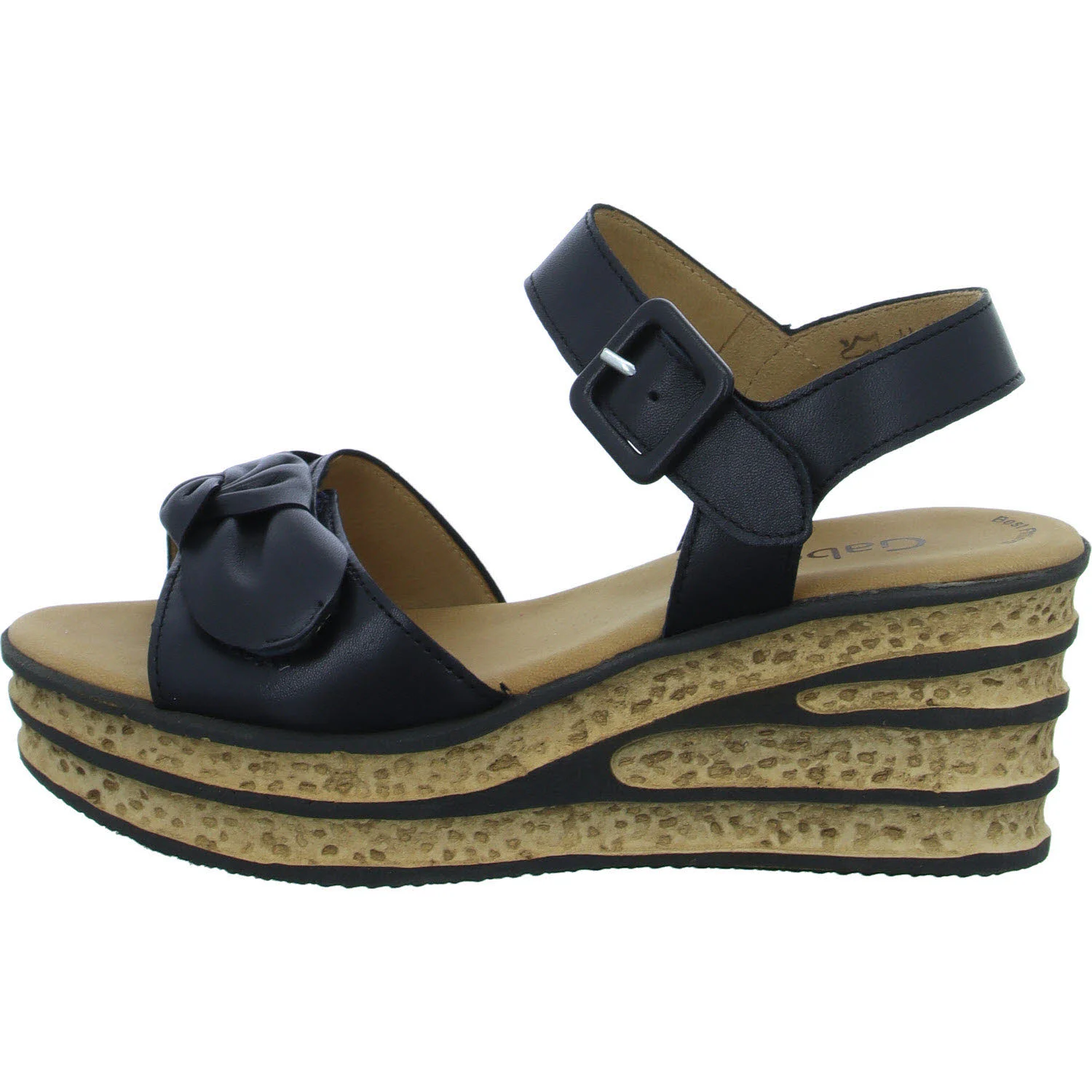 Element 6 von 8 (Bild) – Gabor Damen Sandalen 64.653.27 44.653 schwarz F (schmal/normal)