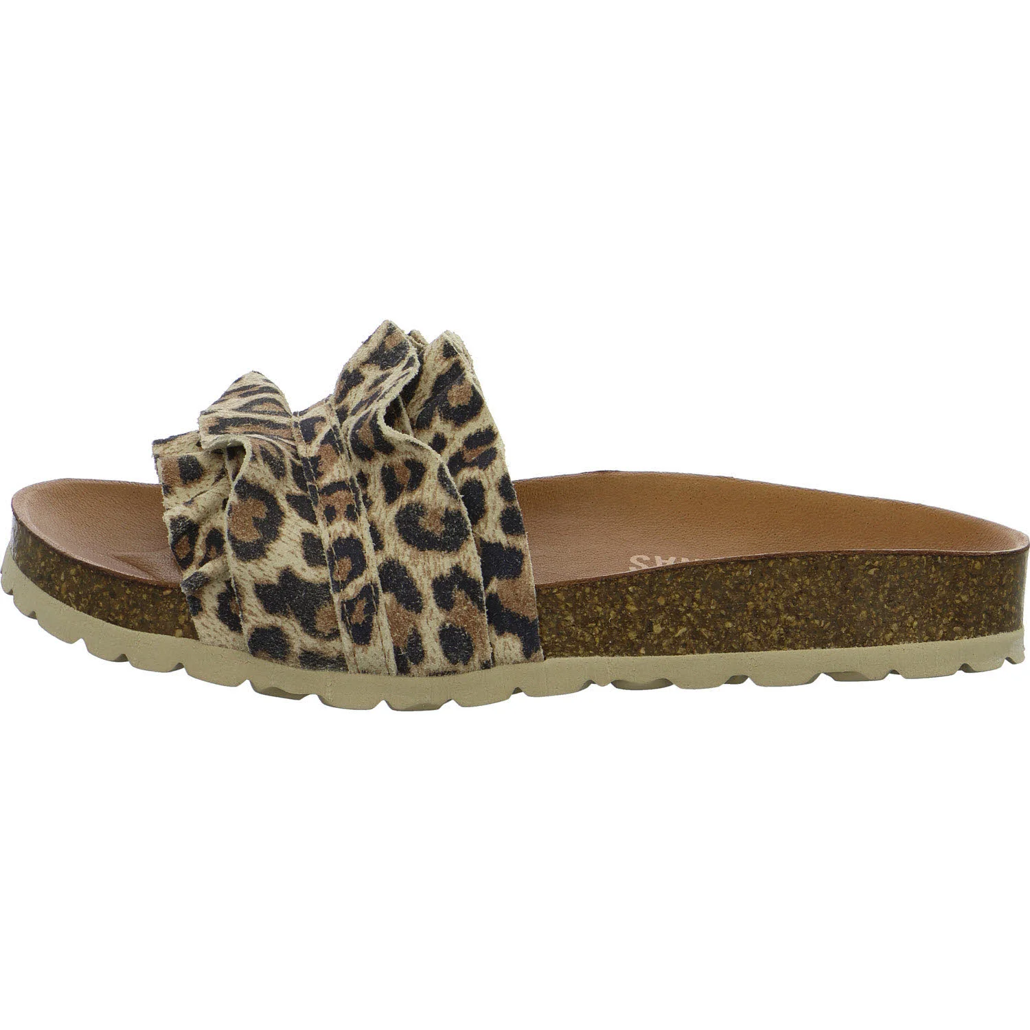 Verbenas Damen Pantoletten 3300620272 373 ROCIO SERRAJE VOLANTE LEOPARDO grande normal