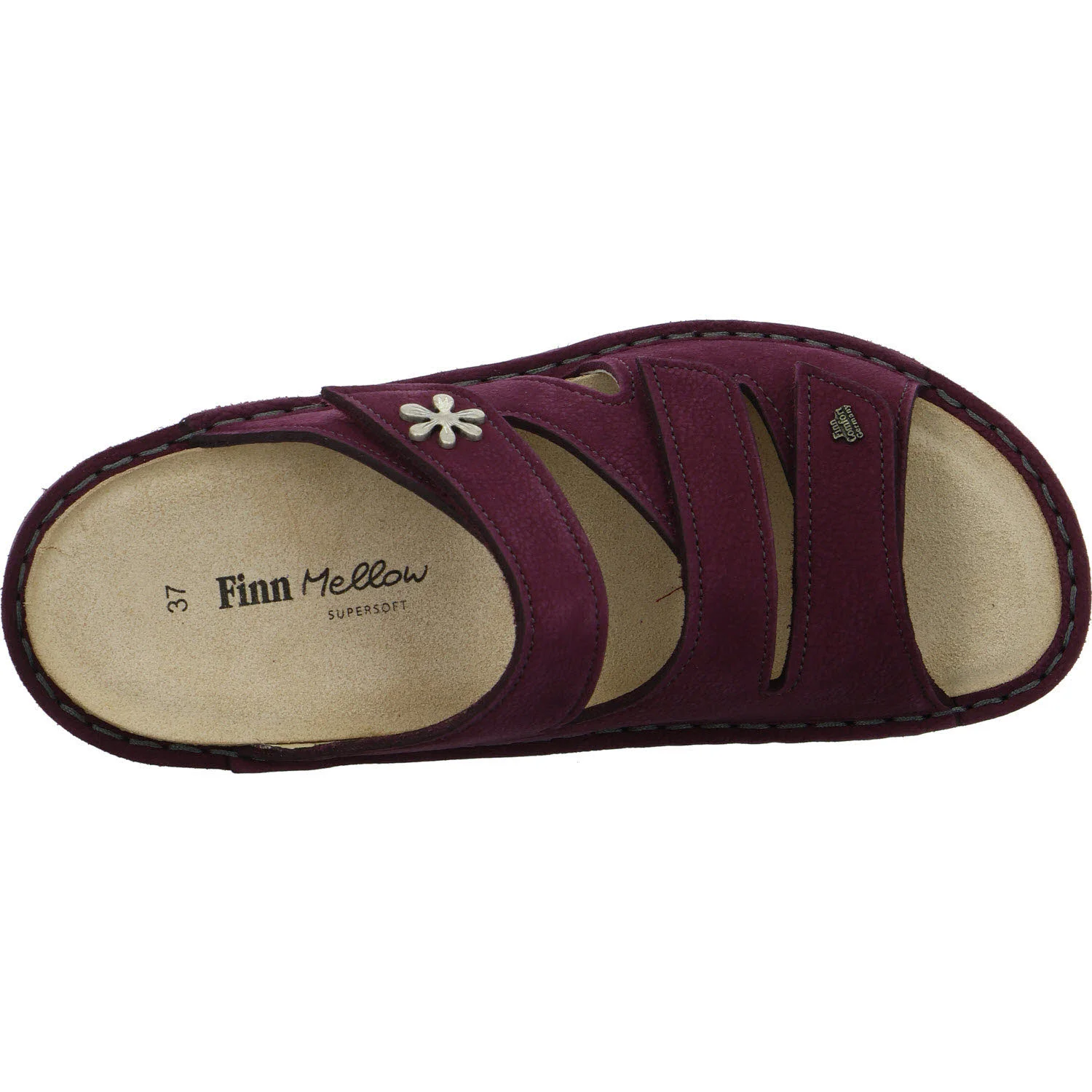 Finn Comfort Damen Pantoletten 02640-390527 Grenada rumba weit