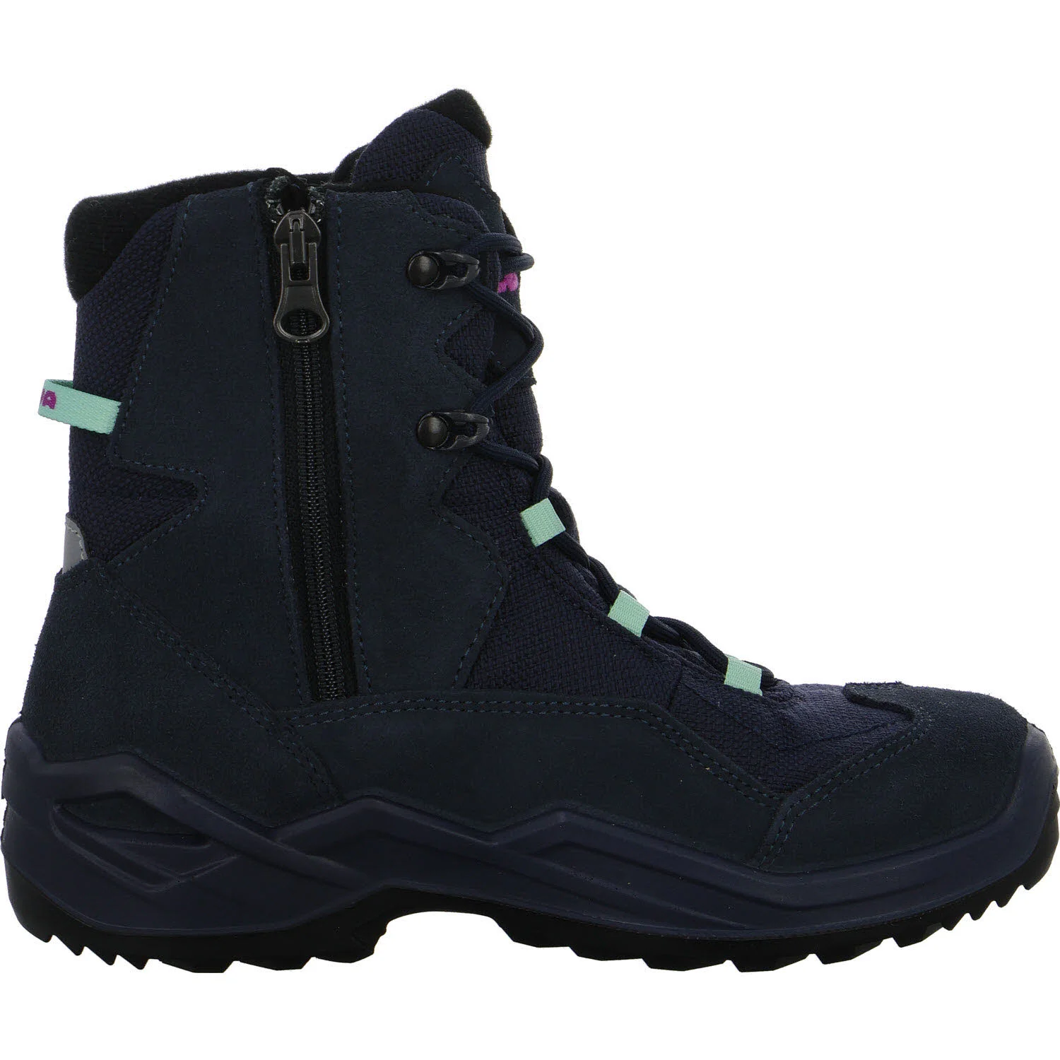 Element 7 von 8 (Bild) – Lowa Kinder Schnürstiefel 641530/6924 Lino GTX Hi Jr navy/pink normal
