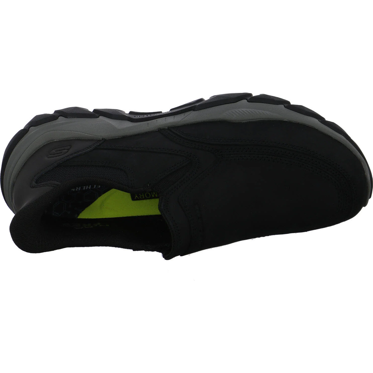 Skechers Herren Slipper 205680 BLK Santoro - Archaic black normal