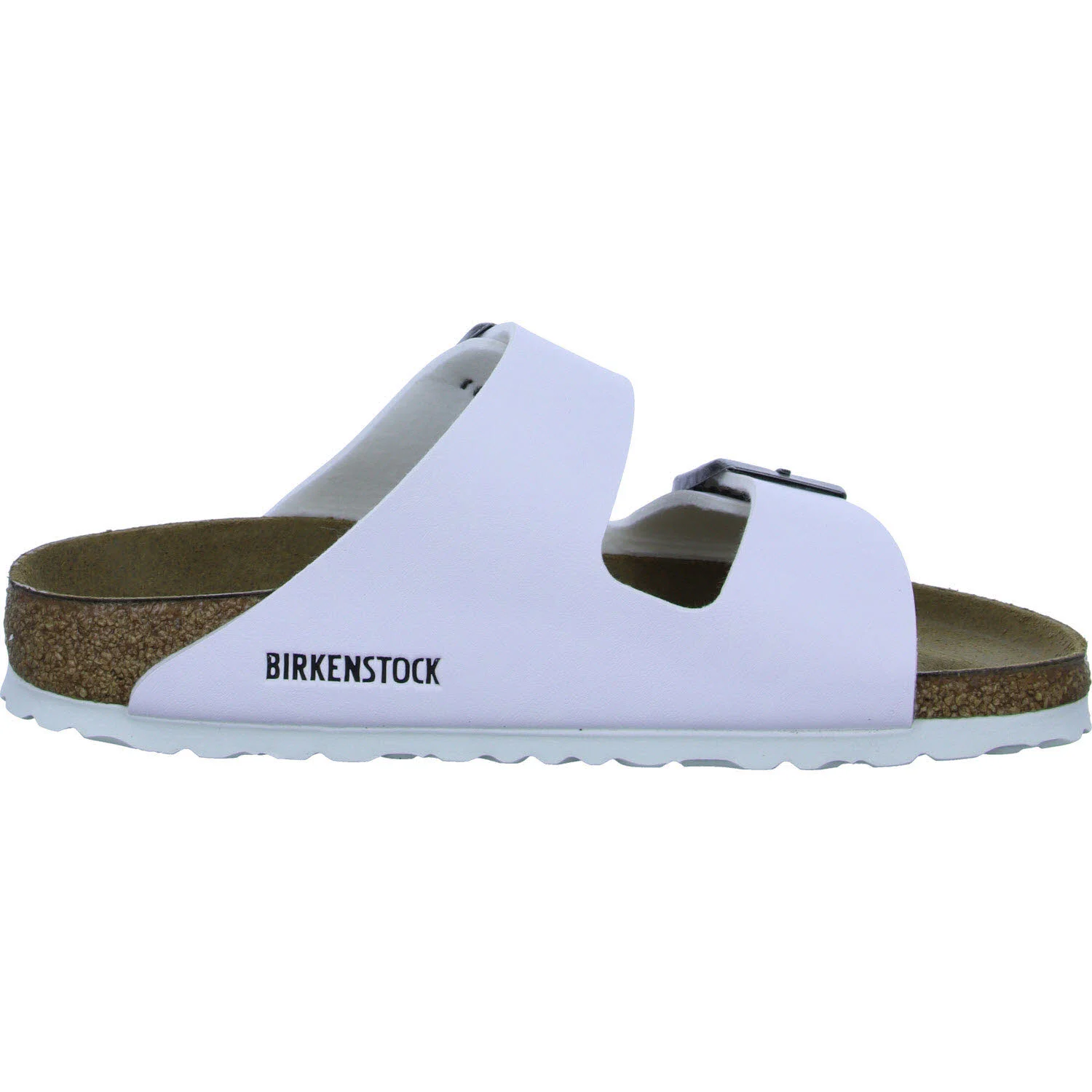 Element 7 von 8 (Bild) – BIRKENSTOCK Pantoletten 552683 Arizona Birko-Flor weiß schmal