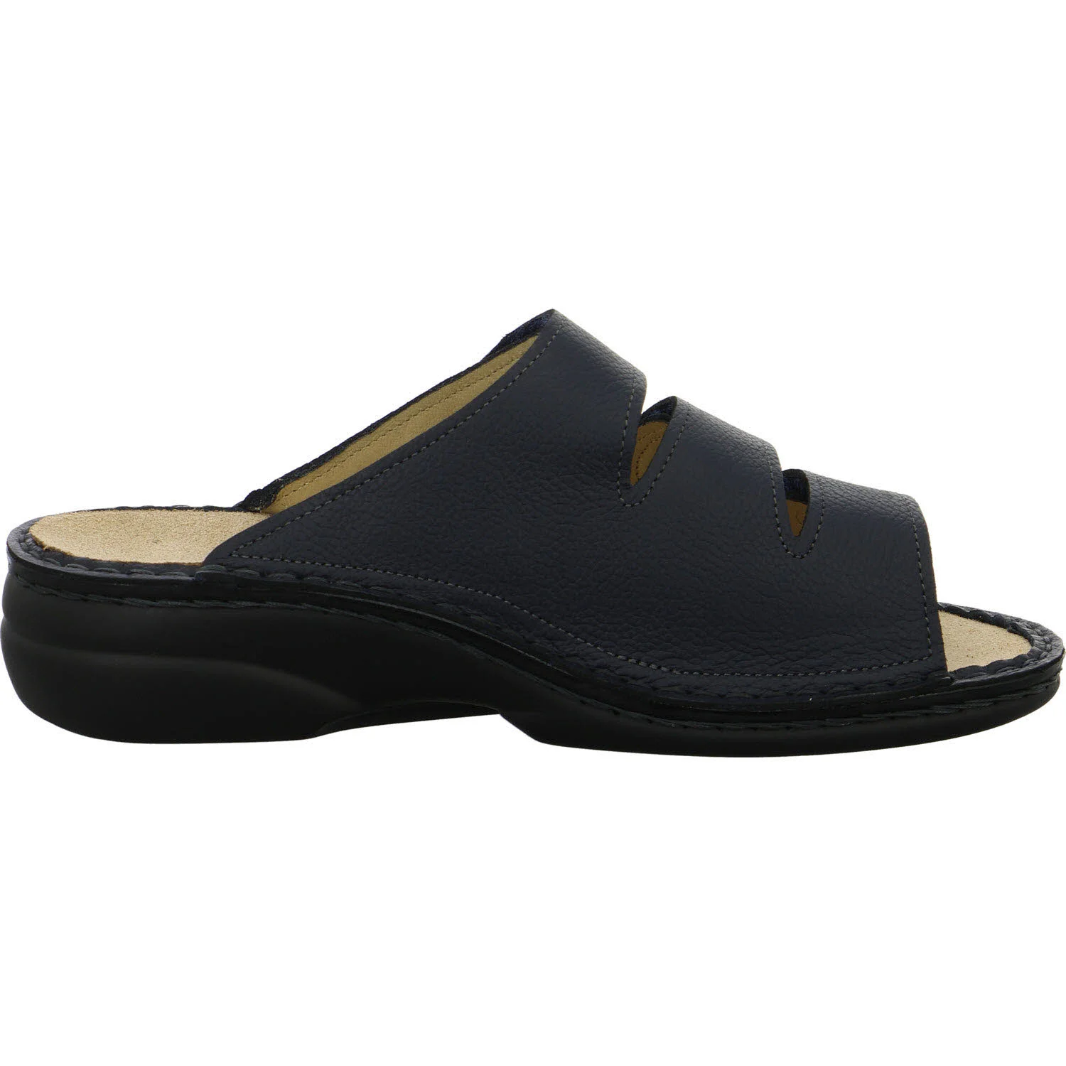 Finn Comfort Damen Pantoletten 02554-903185 Kos ocean/nightblue weit