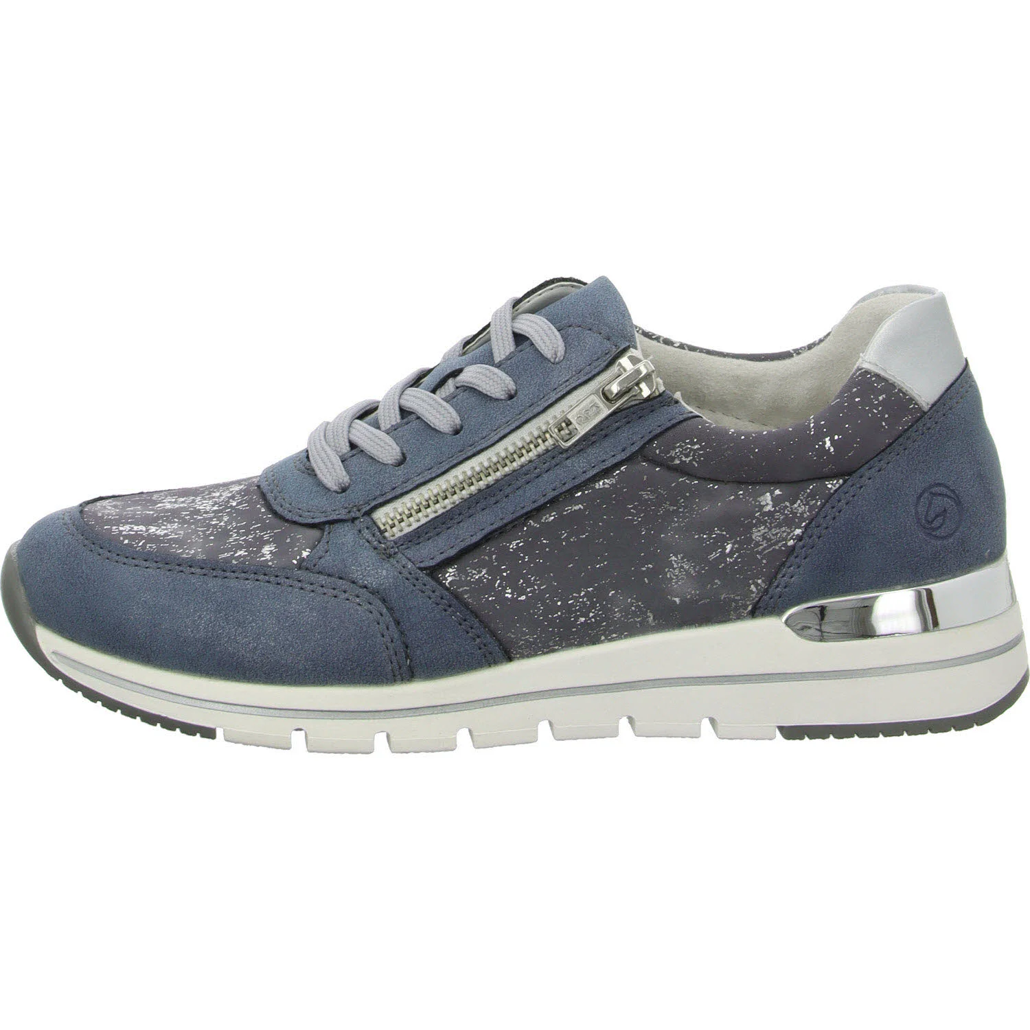 Remonte Damen Schnürschuhe R6700-13 R6700 adria/lightblue-silver G (weit)