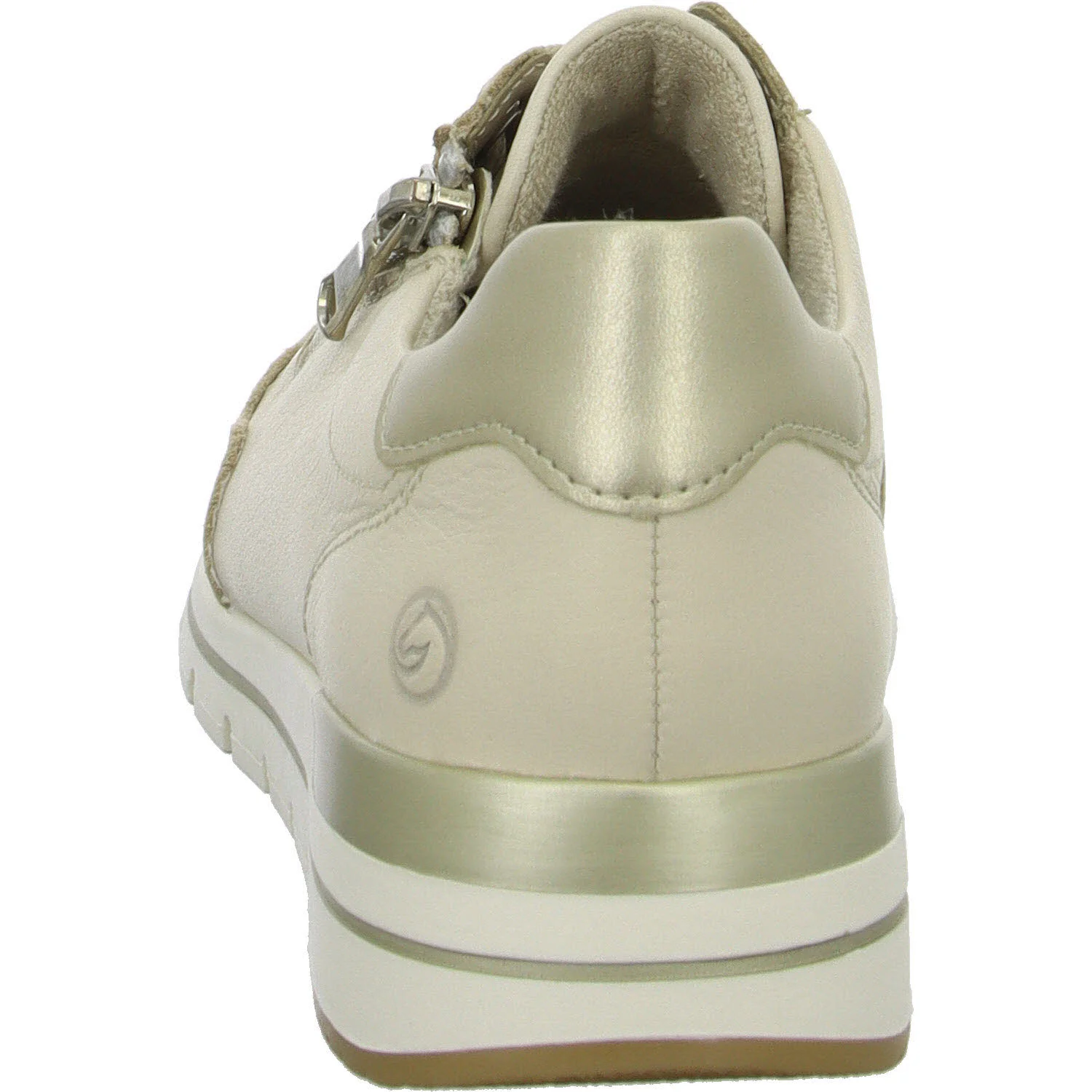 Element 4 von 8 (Bild) – Remonte Damen Schnürschuhe R6716-60 R6716 porzellan/palegold G (weit)