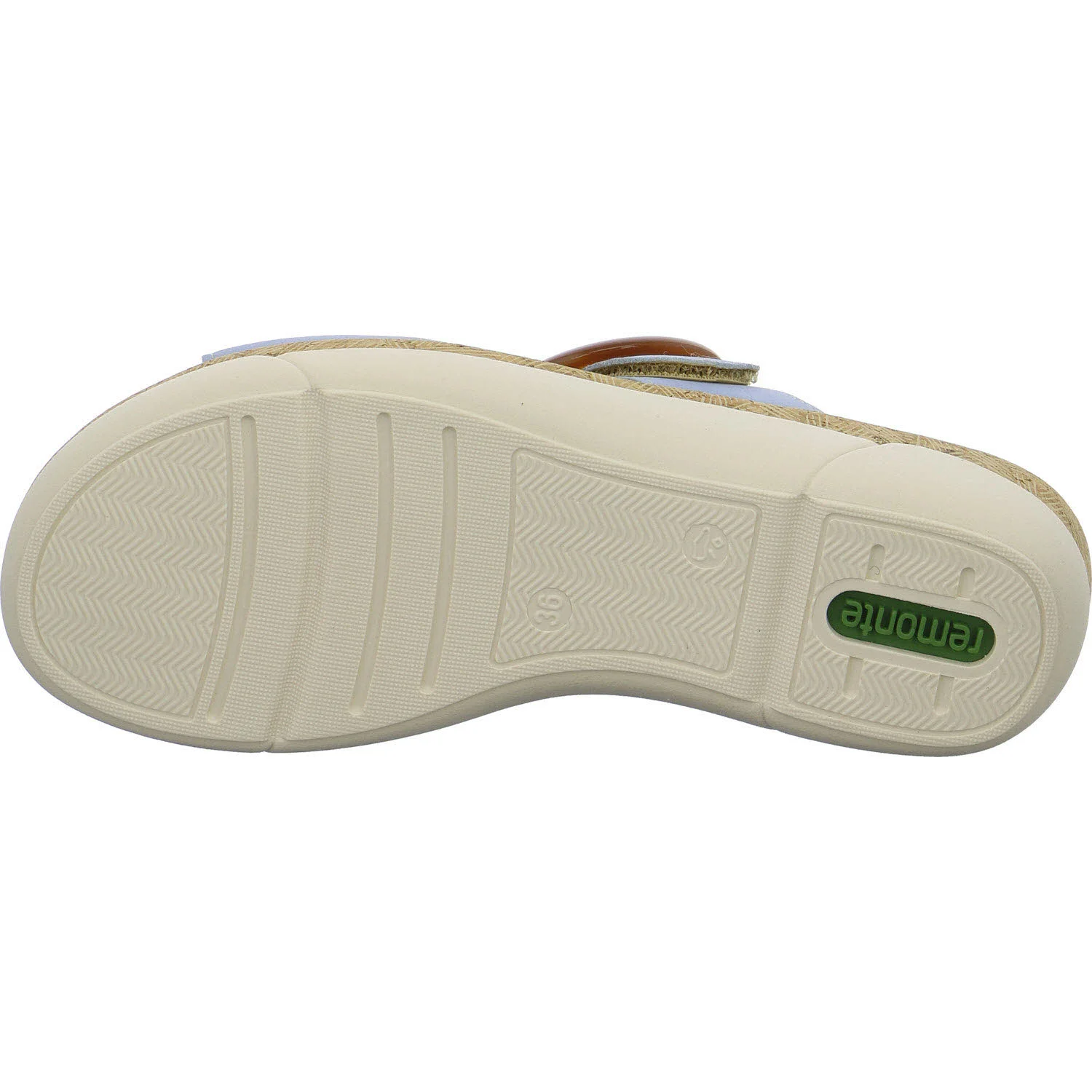 Remonte Damen Pantoletten R6858-10 R6858 aqua F 1/2 (normal)