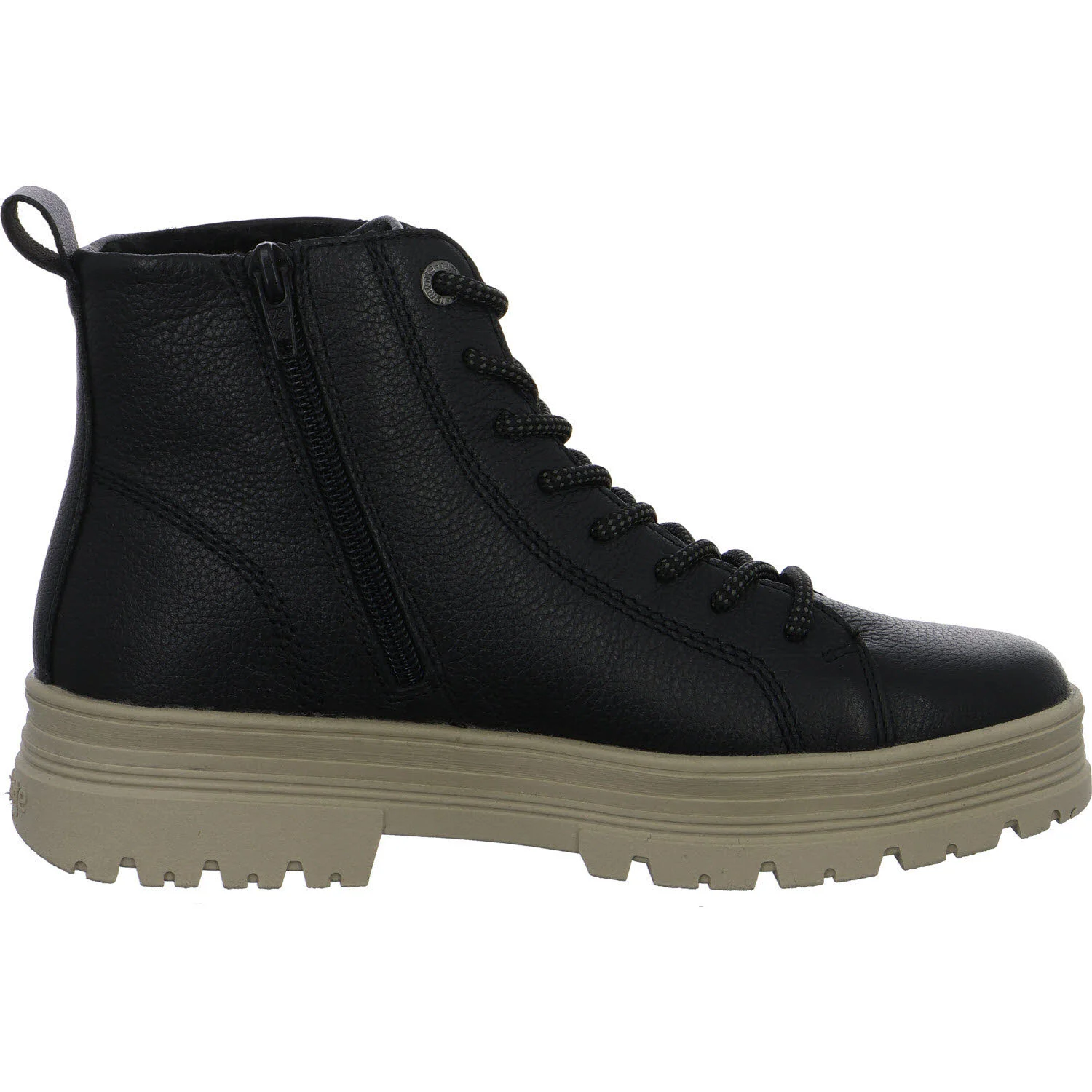 Element 7 von 8 (Bild) – Remonte Damen Schnürstiefel warm D2U75-00 D2U75 schwarz/schwarz G (weit)