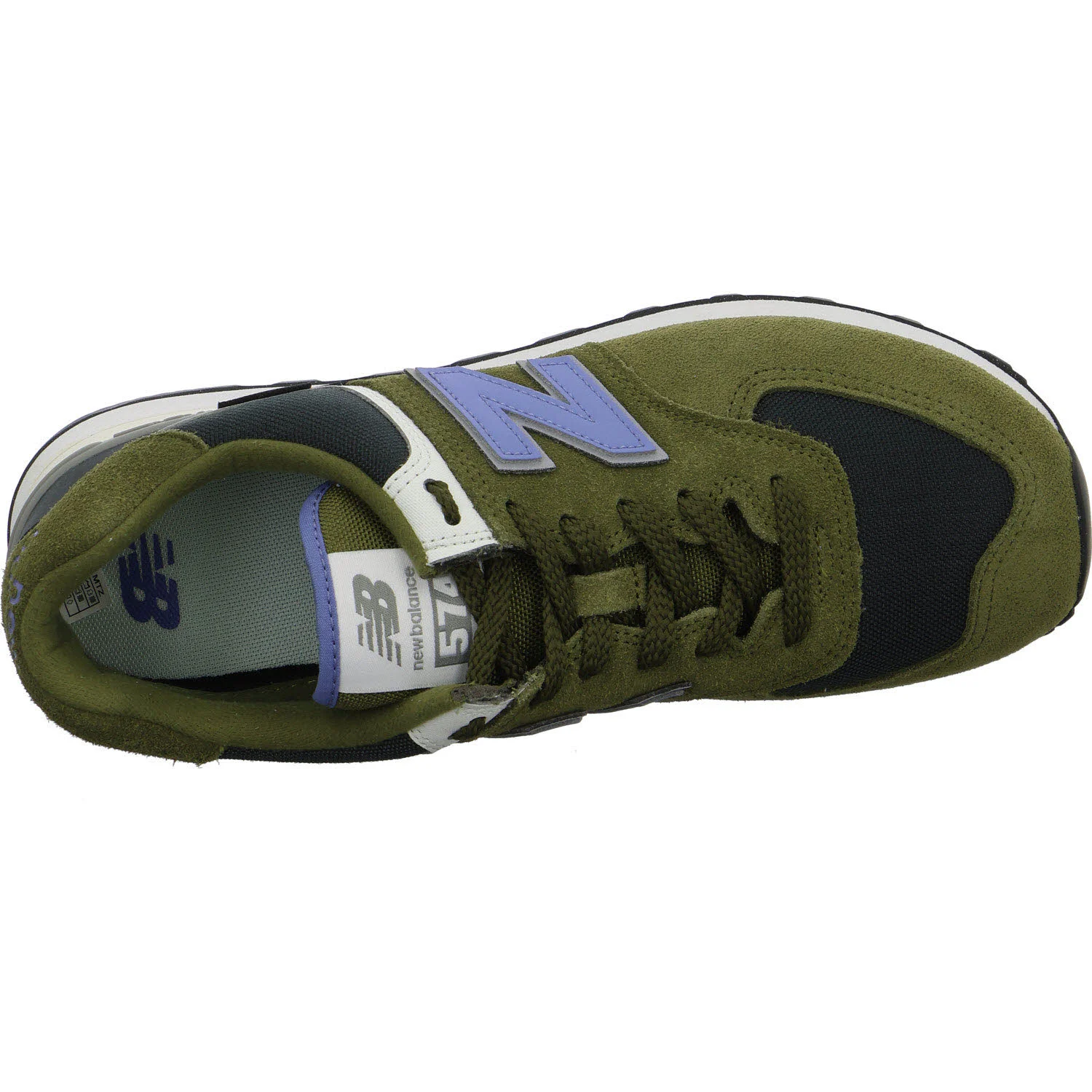 New Balance Herren Schnürschuhe U5743IR 574 wakame/fairweather blue normal
