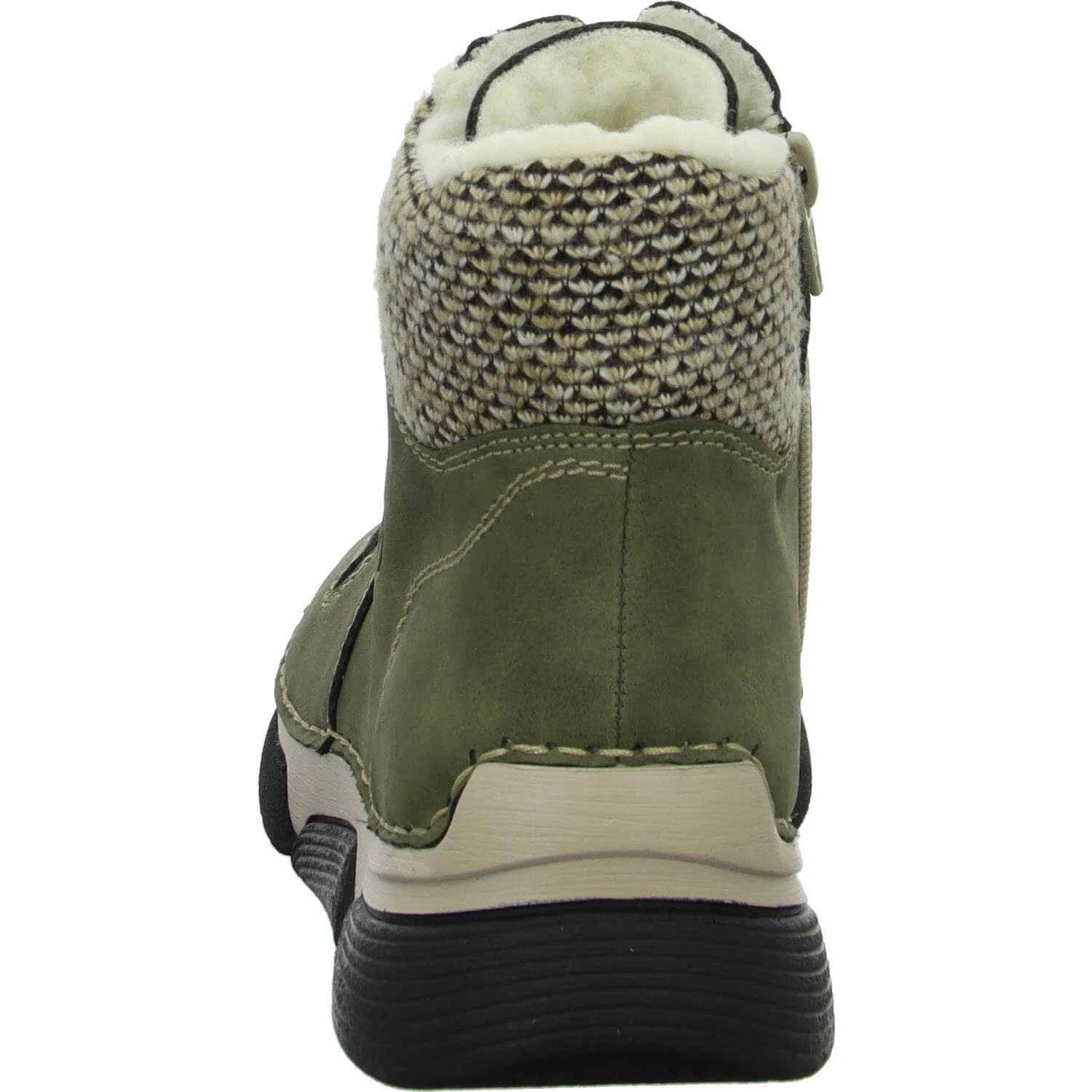 Element 4 von 8 (Bild) – Rieker Damen Schnürstiefel warm 45955-54 45955 liane/schwarz-kiesel F 1/2 (normal)