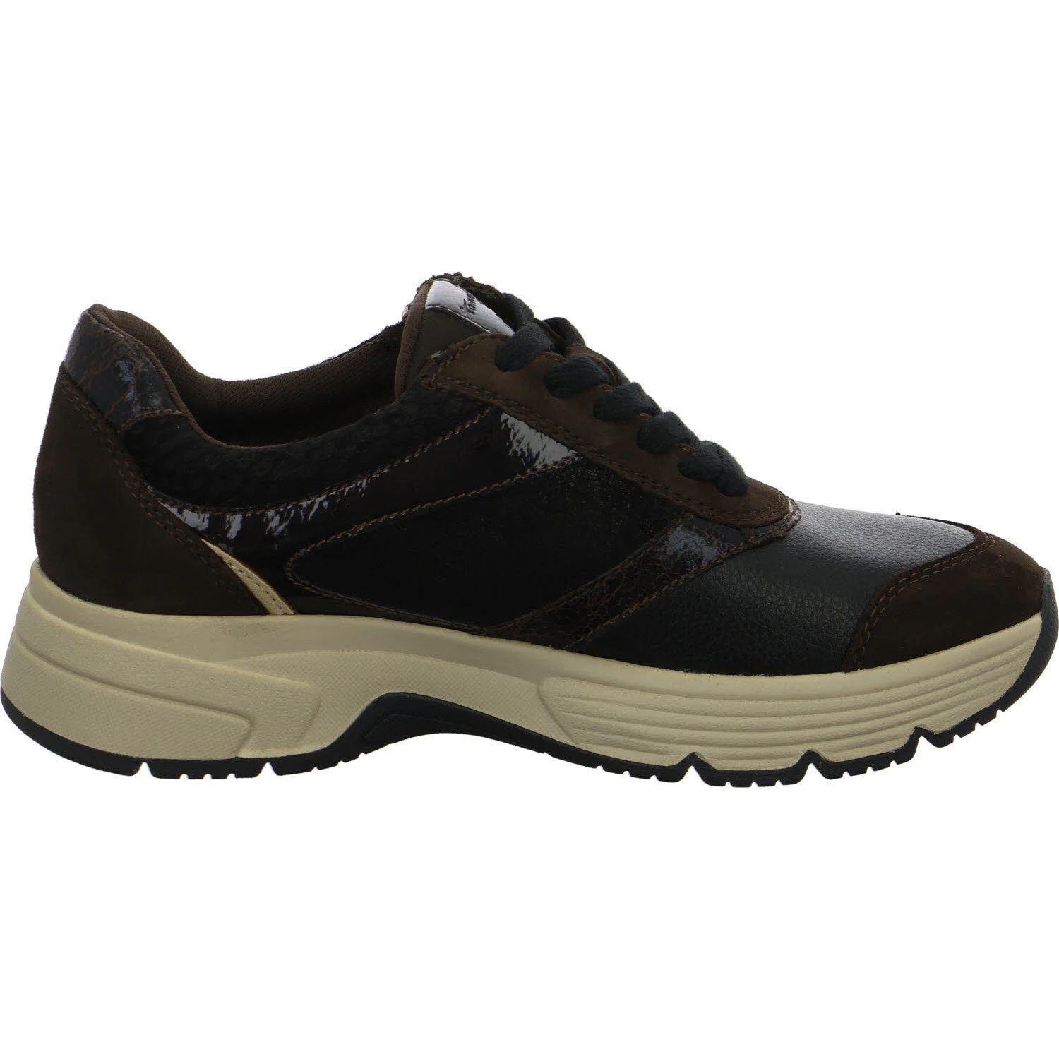 Tamaris Comfort Damen Schnürschuhe 8-83705-45-394 8-83705-45 mocca comb weit