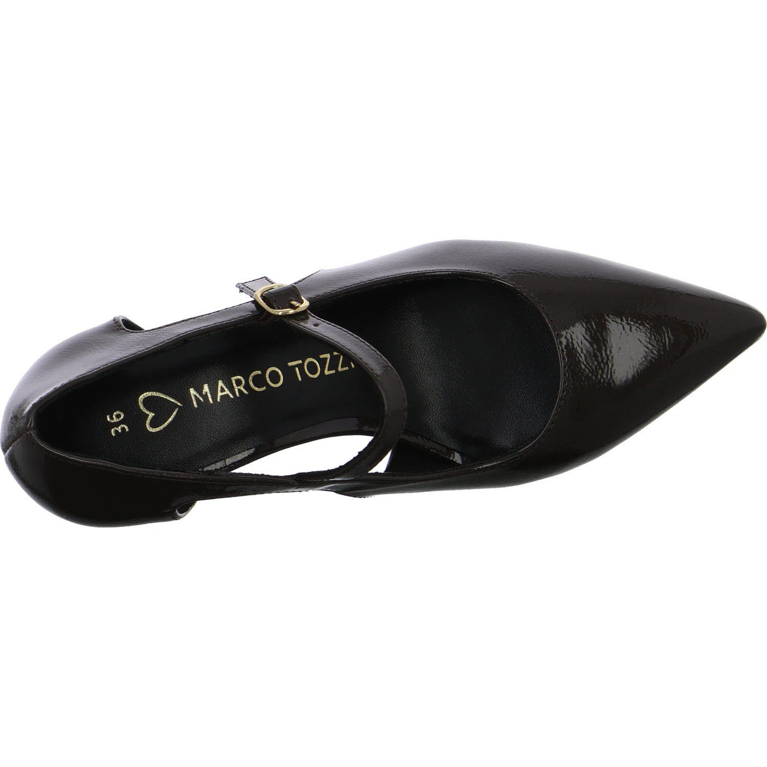 Marco Tozzi Damen Pumps 2-22407-47/380 2-22407-47 mocca patent normal