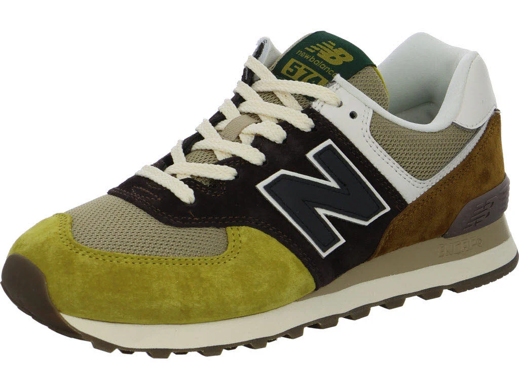 New Balance Herren Schnürschuhe U5747O9 U574V3 black coffee/breakfast tea normal