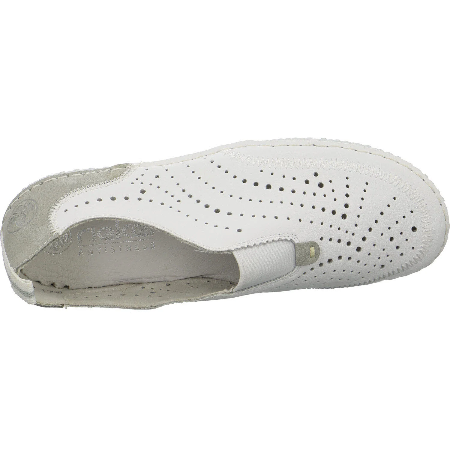 Rieker Damen Slipper 43663-80 43663 Rock/Dollaro F (normal)