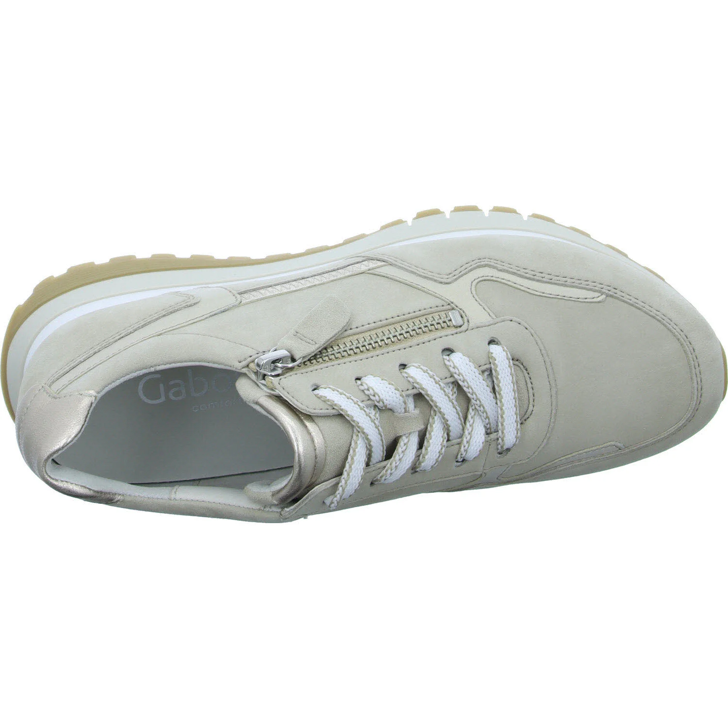 Element 8 von 8 (Bild) – Gabor Damen Schnürschuhe 66.378.33 66.378 oak/ouder H (weit)