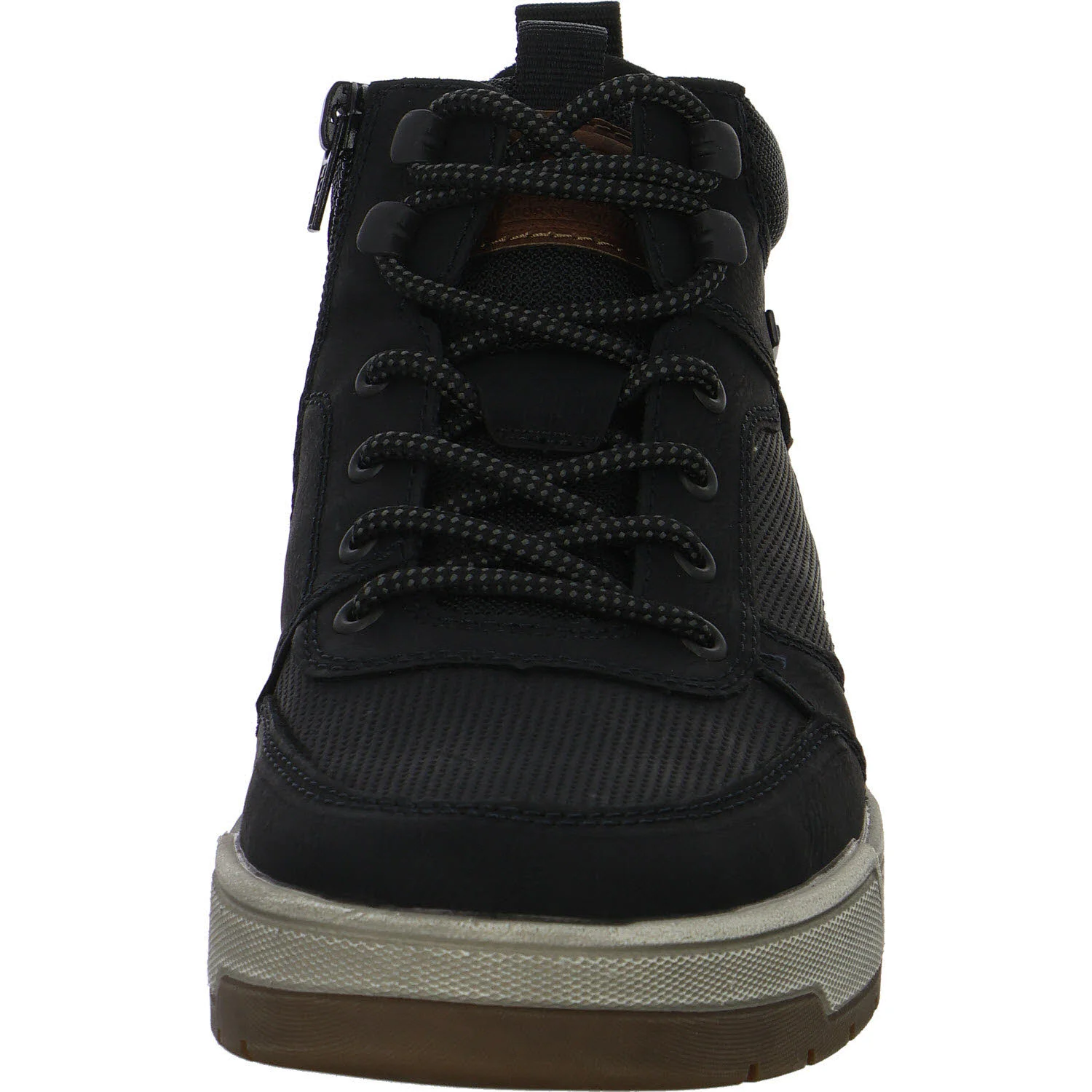 Rieker Herren Schnürstiefel warm 36020-00 36020 schwarz/zimt/schwarz H (extra weit)