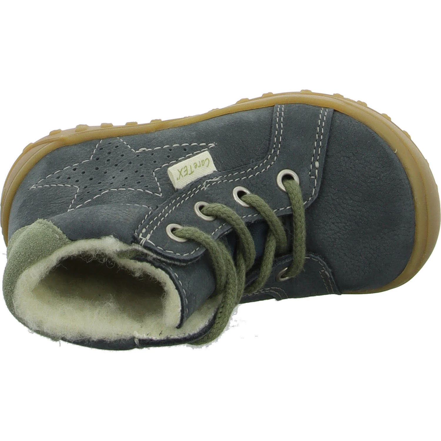 Element 8 von 8 (Bild) – Ricosta Kinder Schnürstiefel 50 3300303/140 Denny space/grün WMS weit