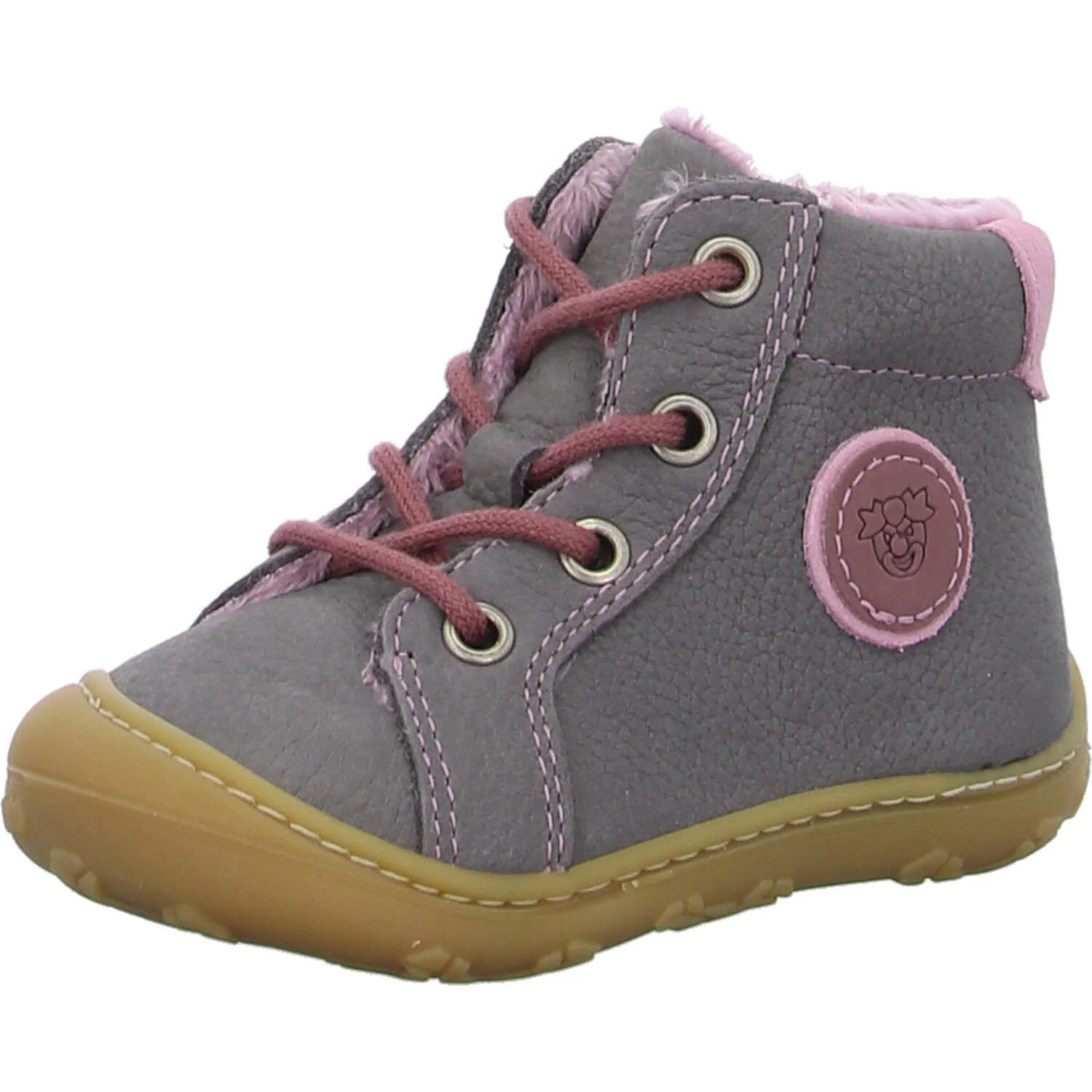 Ricosta Kinder Schnürstiefel 50 1202402/450 Georgie graphit/blush WMS mittel