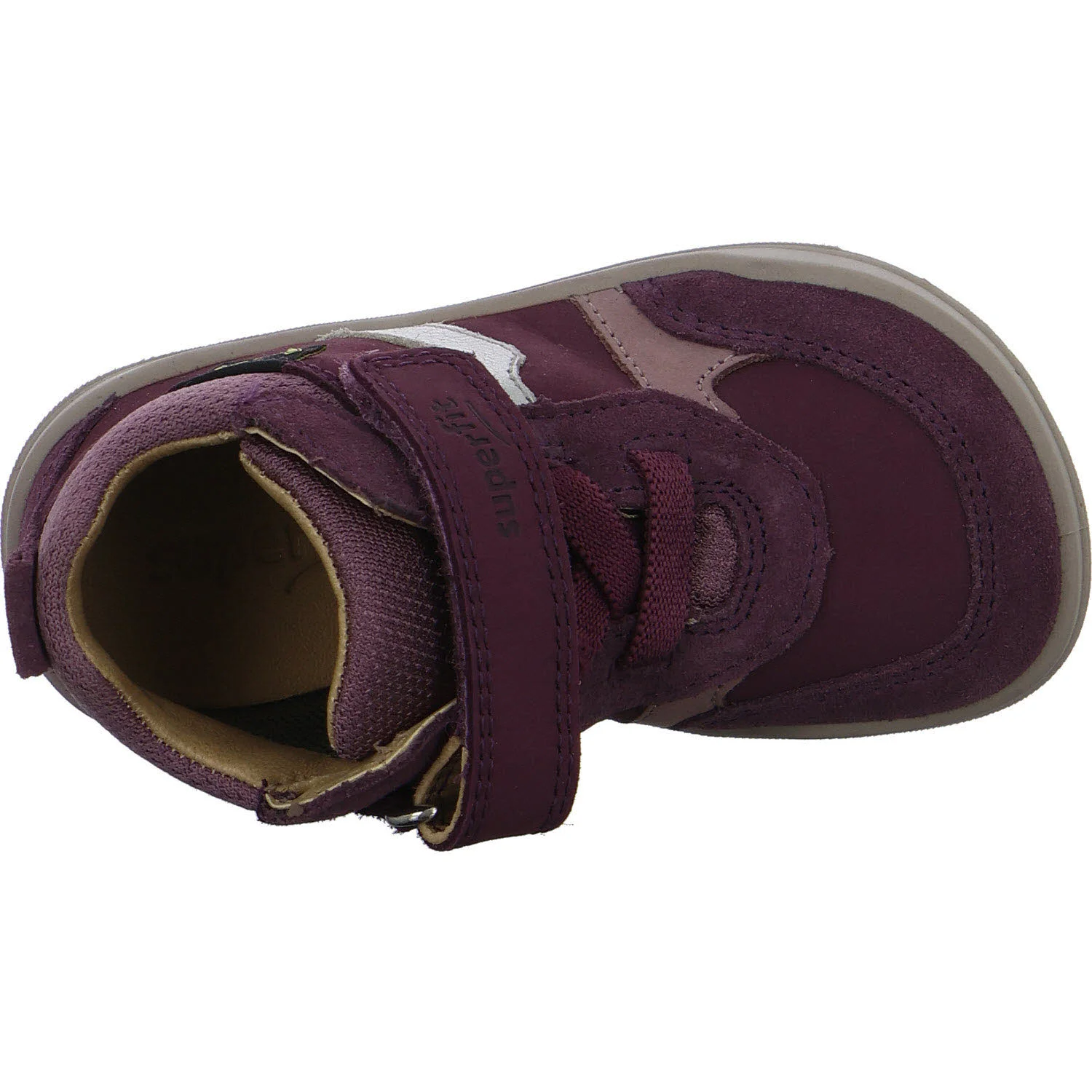 Element 8 von 8 (Bild) – Superfit Kinderschuh zum Schlupfen 1-100202-5000 Superfree 2.0 rot/lila WMS weit