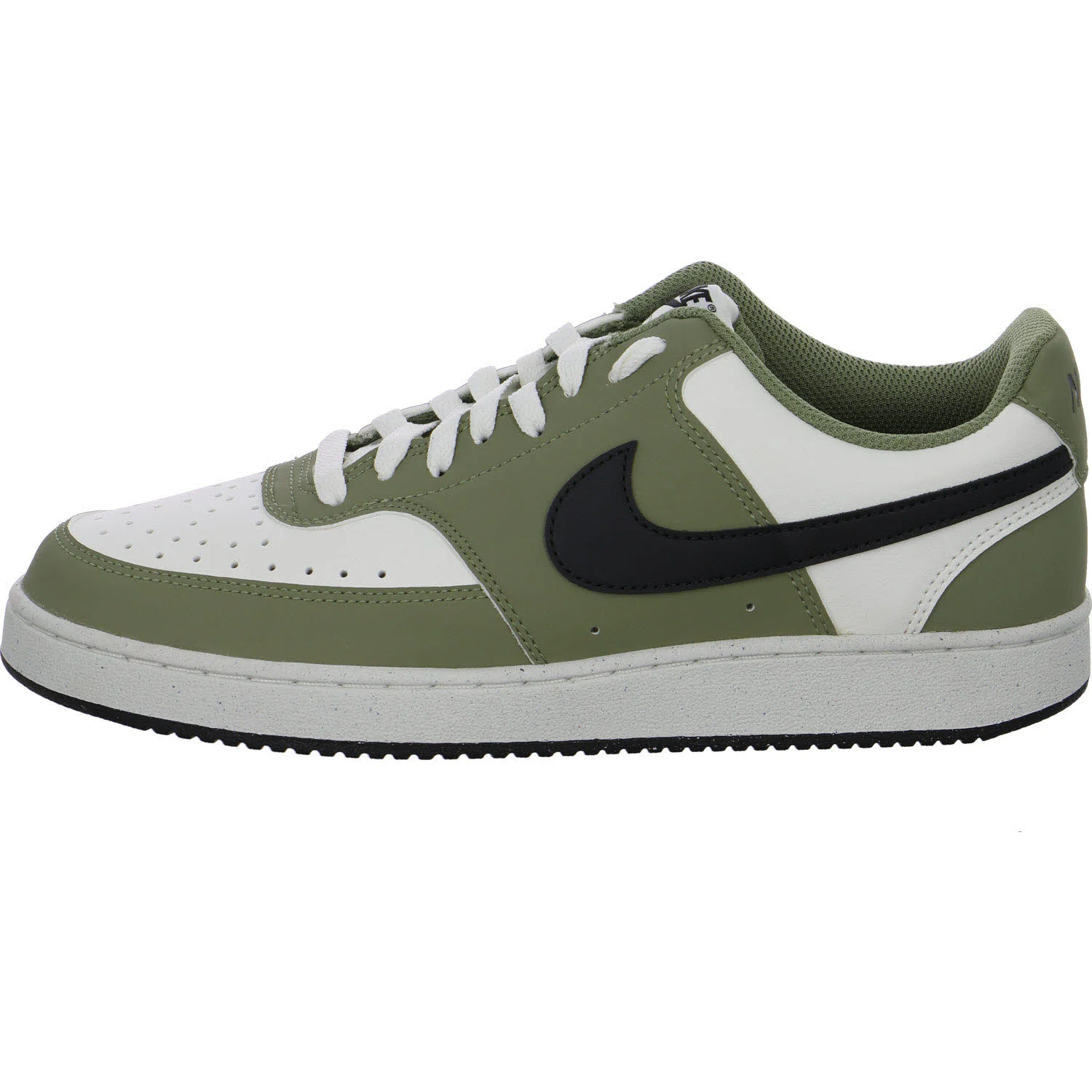 Nike Herren Schnürschuhe IM0459/104 Nike Court Vision Low summit white/ black silver sage normal