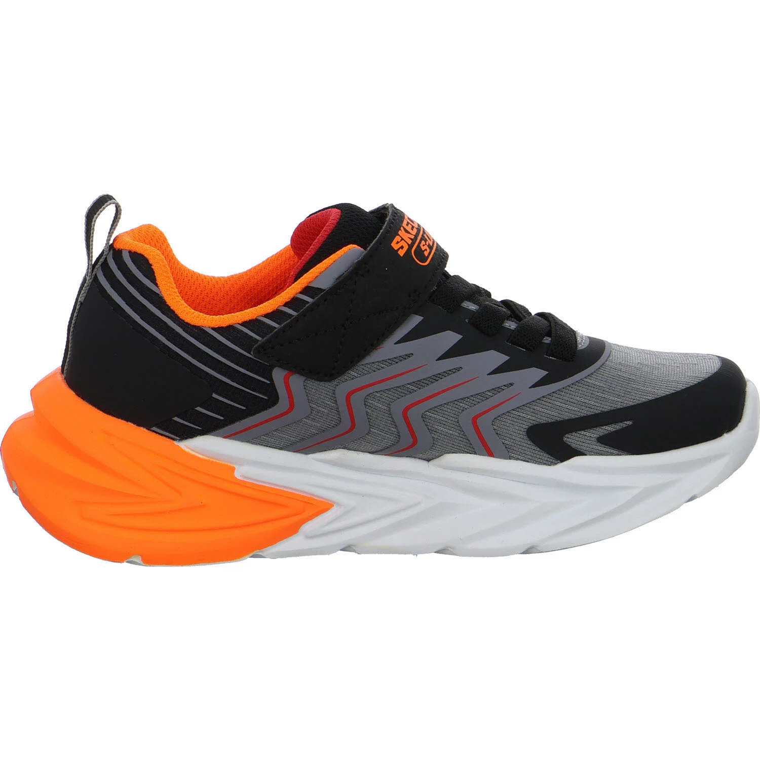 Skechers Kinderschuh zum Schlupfen 400141LC BKCC Flex-Glow Ultra - Prism-Pacer black/charcoal normal