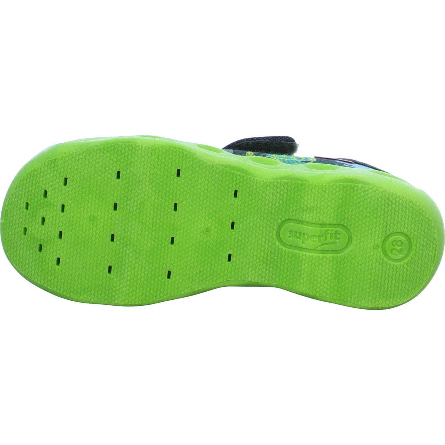 Element 5 von 8 (Bild) – Superfit Kinder Hausschuhe 1-006273-2010 Bubble grau/mehrfarbig WMS mittel