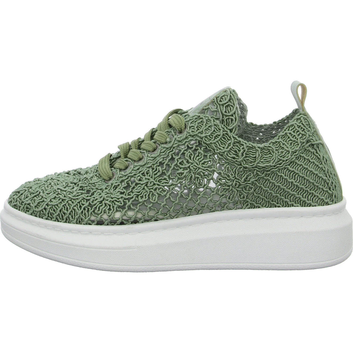 Mustang Damen Schnürschuhe 1468301-7 1468301 grün normal