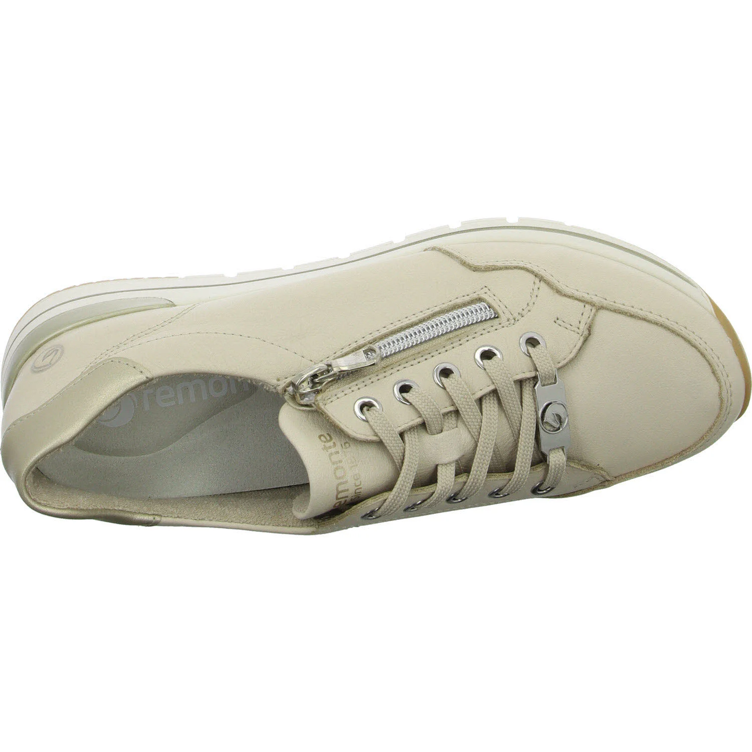 Element 8 von 8 (Bild) – Remonte Damen Schnürschuhe R6716-60 R6716 porzellan/palegold G (weit)
