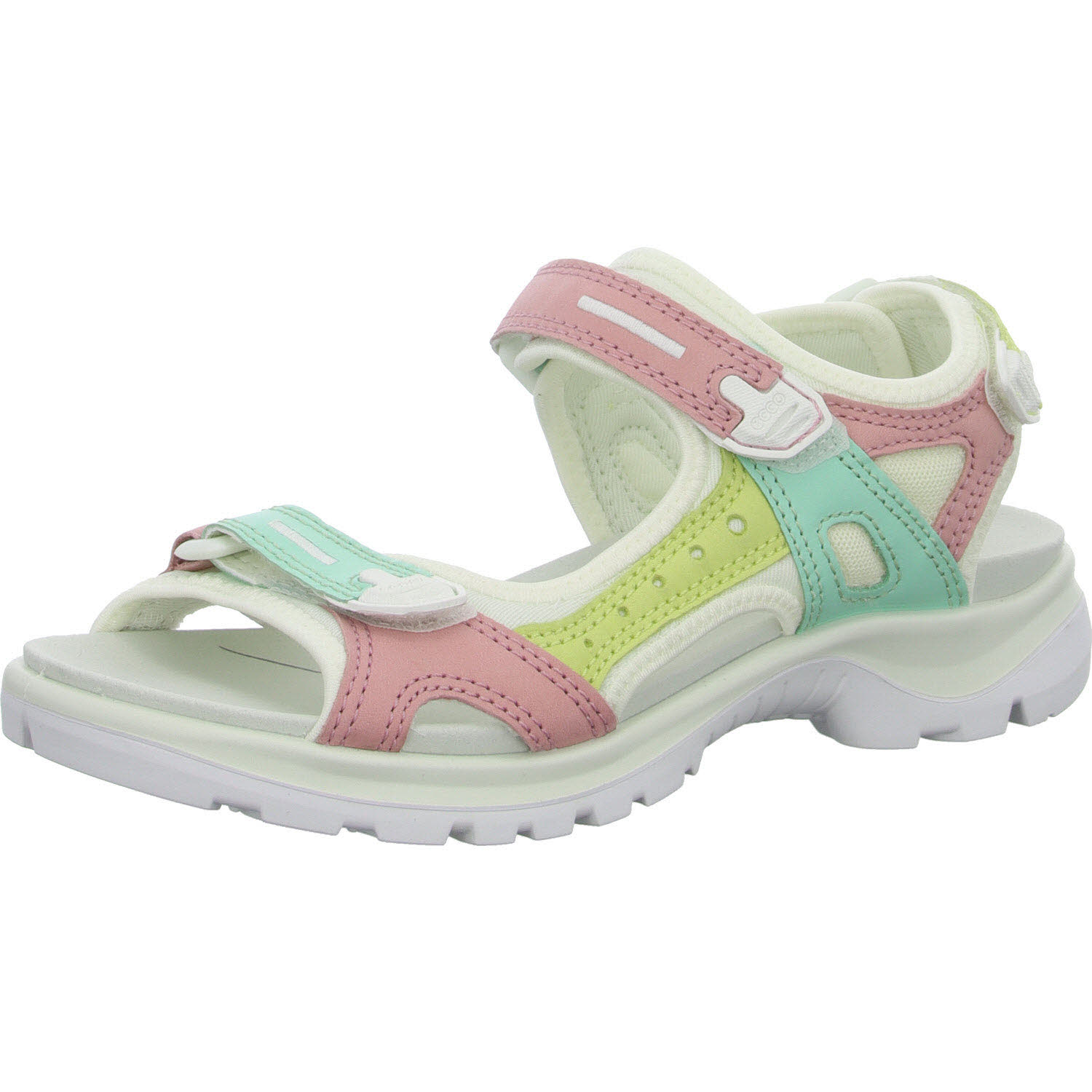 Element 2 von 8 (Bild) – Ecco Damen Sandalen 069563/61156 Offroad old rose/emerald/sunny lime normal