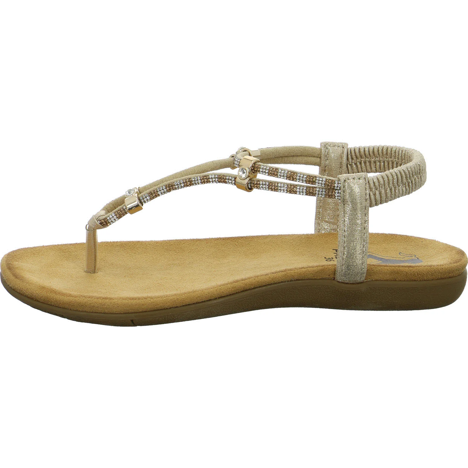 2go Fashion Damen Sandalen 8018845-699 8018845 gold normal
