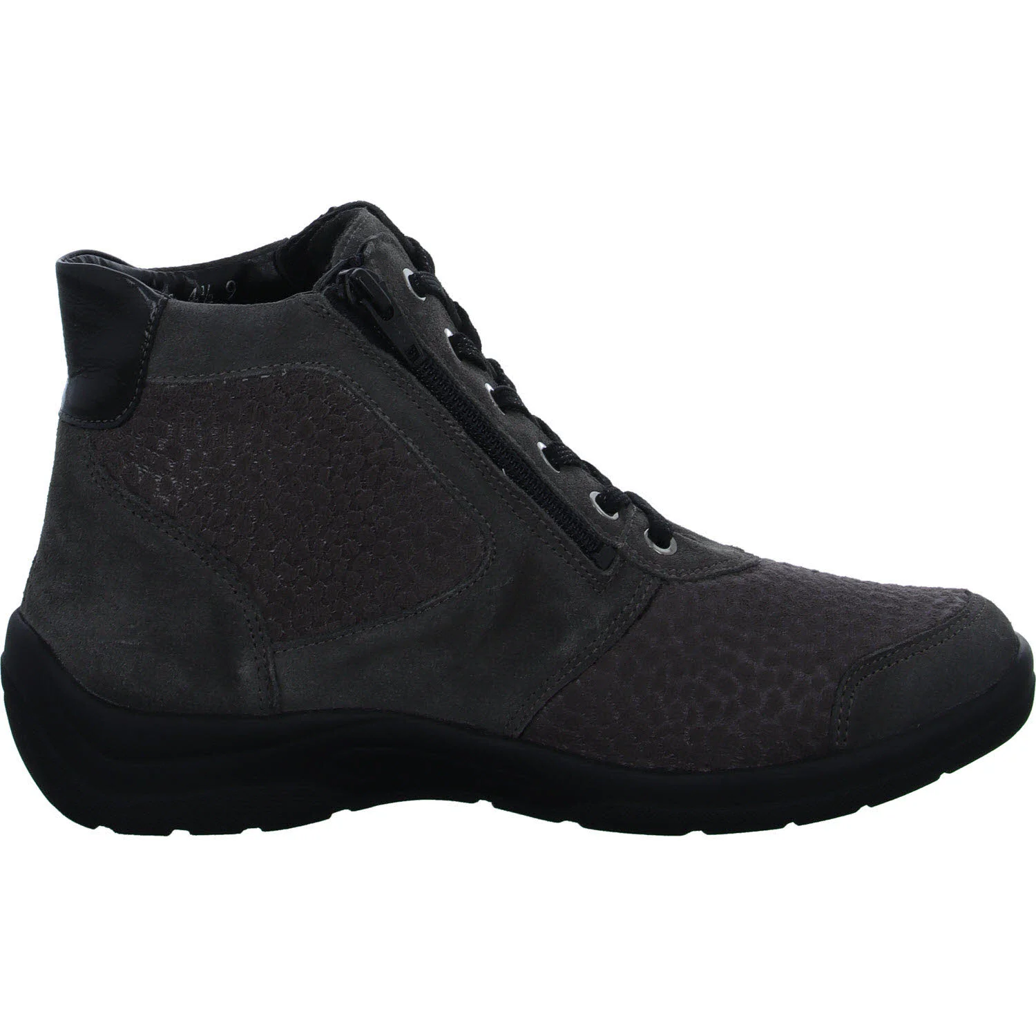 Element 7 von 8 (Bild) – Waldläufer Damen Schnürstiefel 312H82-317/190 Hesna MOUSE CARBON H (weit)