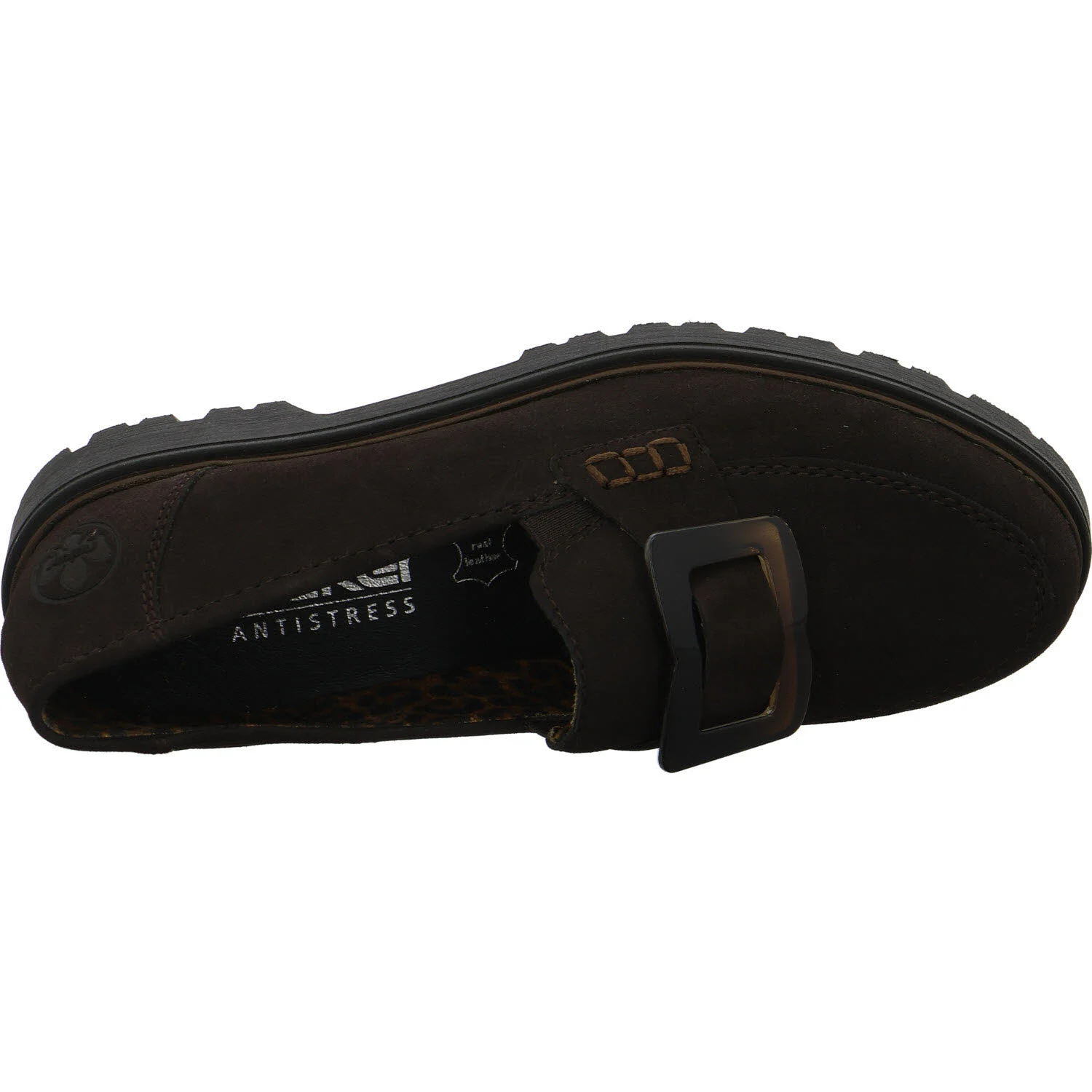Rieker Damen Slipper 45553-25 45553 nougat F (normal)