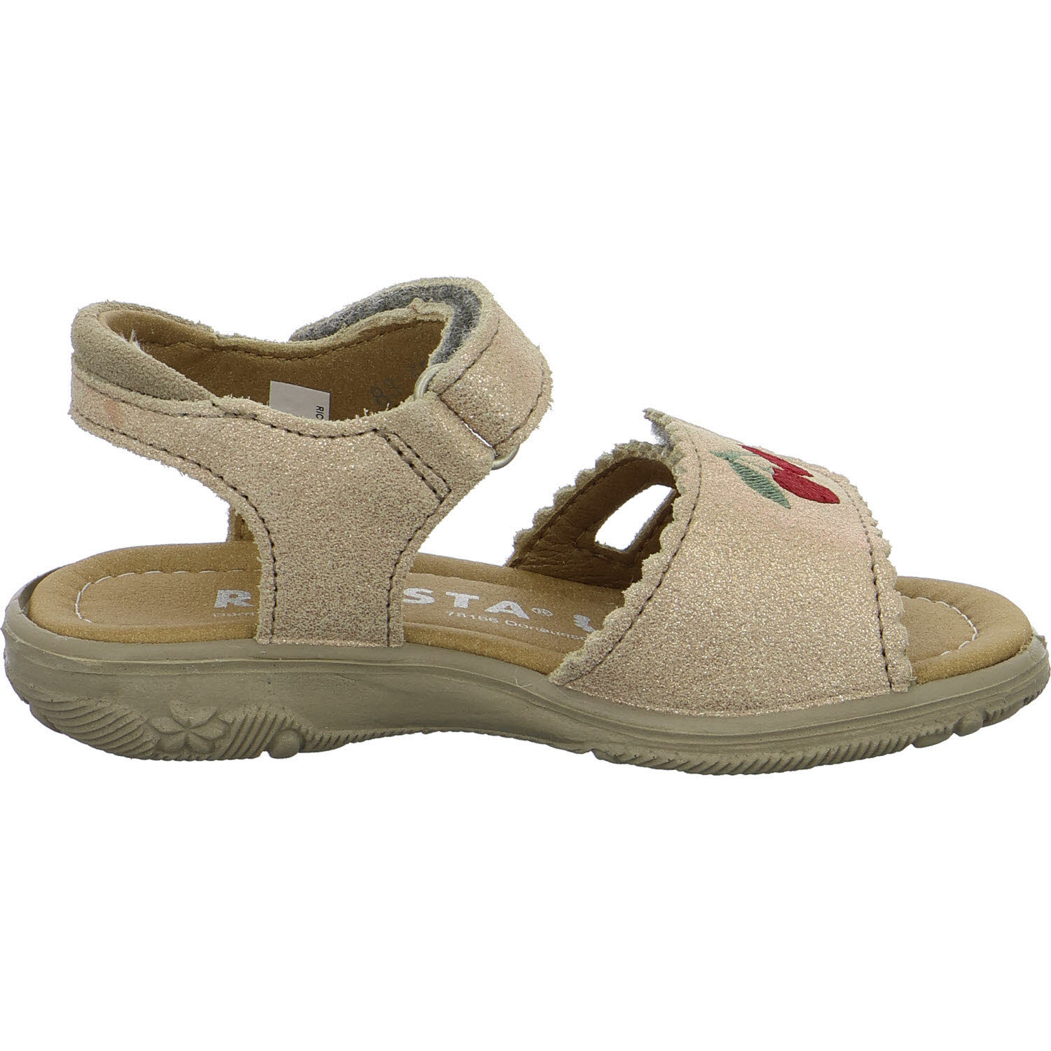 Ricosta Kinder Sandalen 50 6402402/620 Mima bronce (Kirsche) WMS mittel
