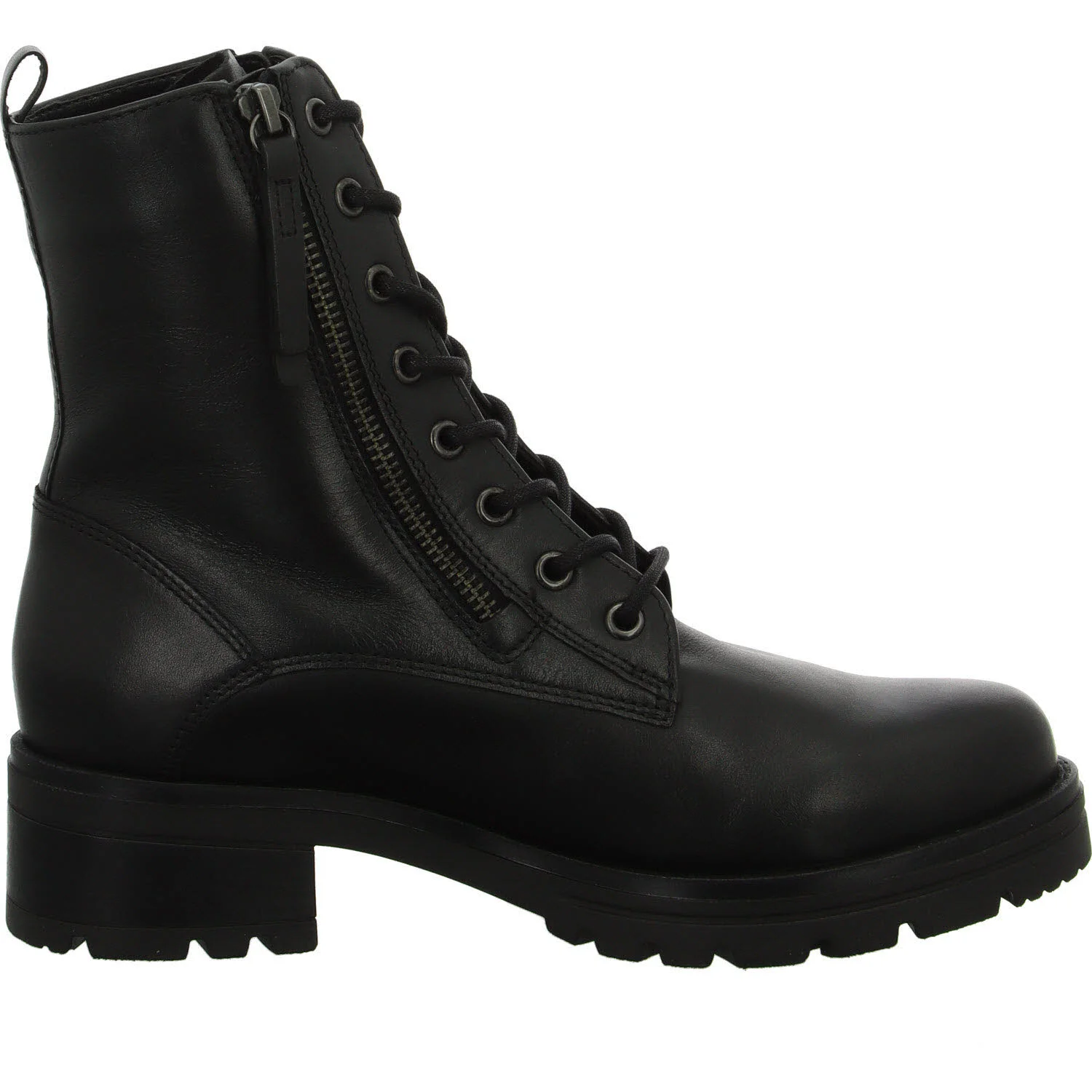 Gabor Damen Schnürstiefel 8027.03.001 8027.03 black (a.silver) G (normal)
