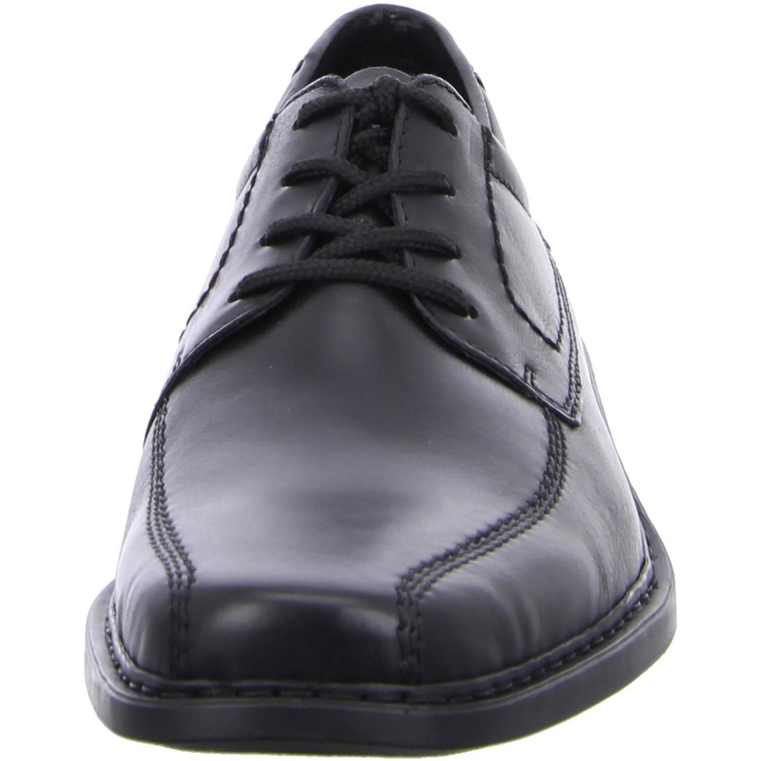 Rieker Herren Schnürschuhe B0812-00 B0812 nero/schwarz H (extra weit)