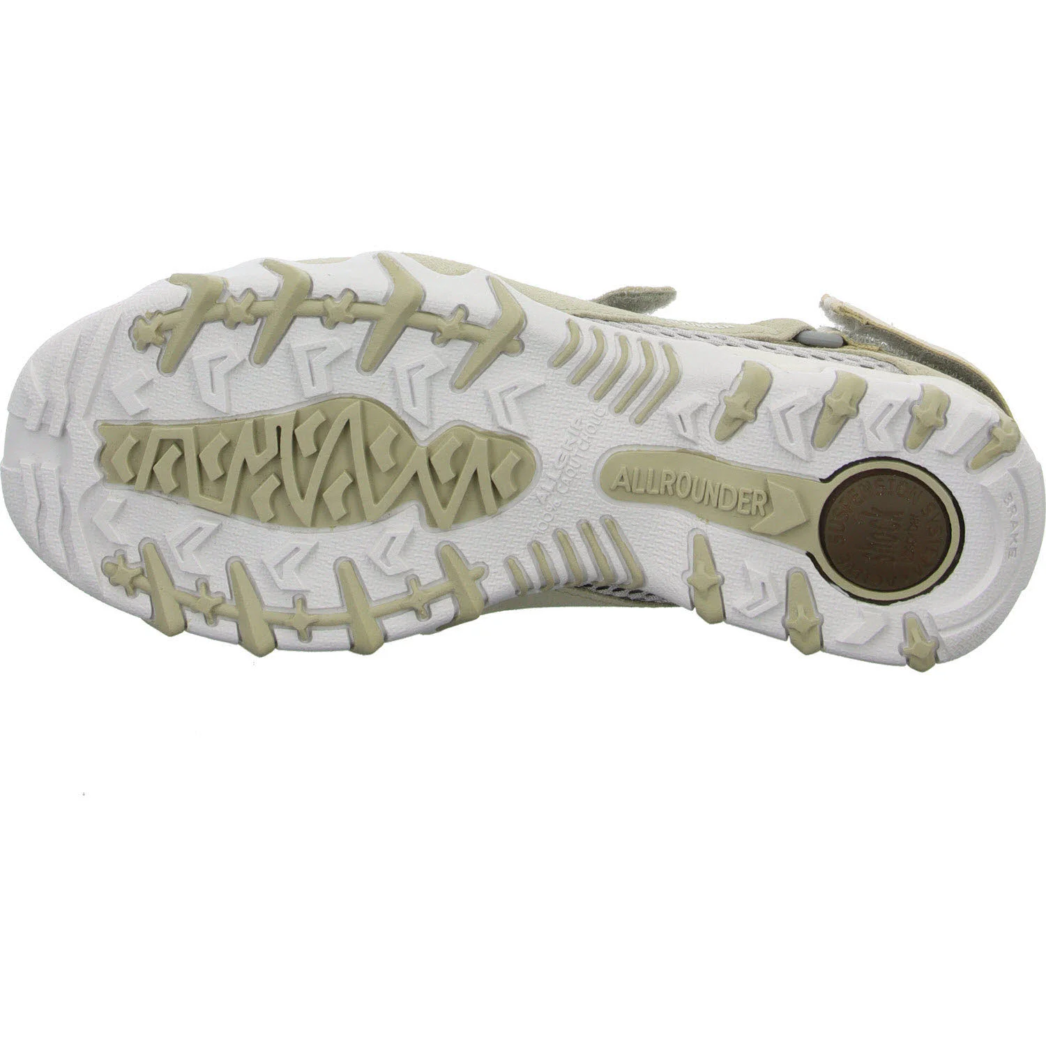 Allrounder by Mephisto Damen Slipper P2008622 Niro papyrus/nimbus cloud normal