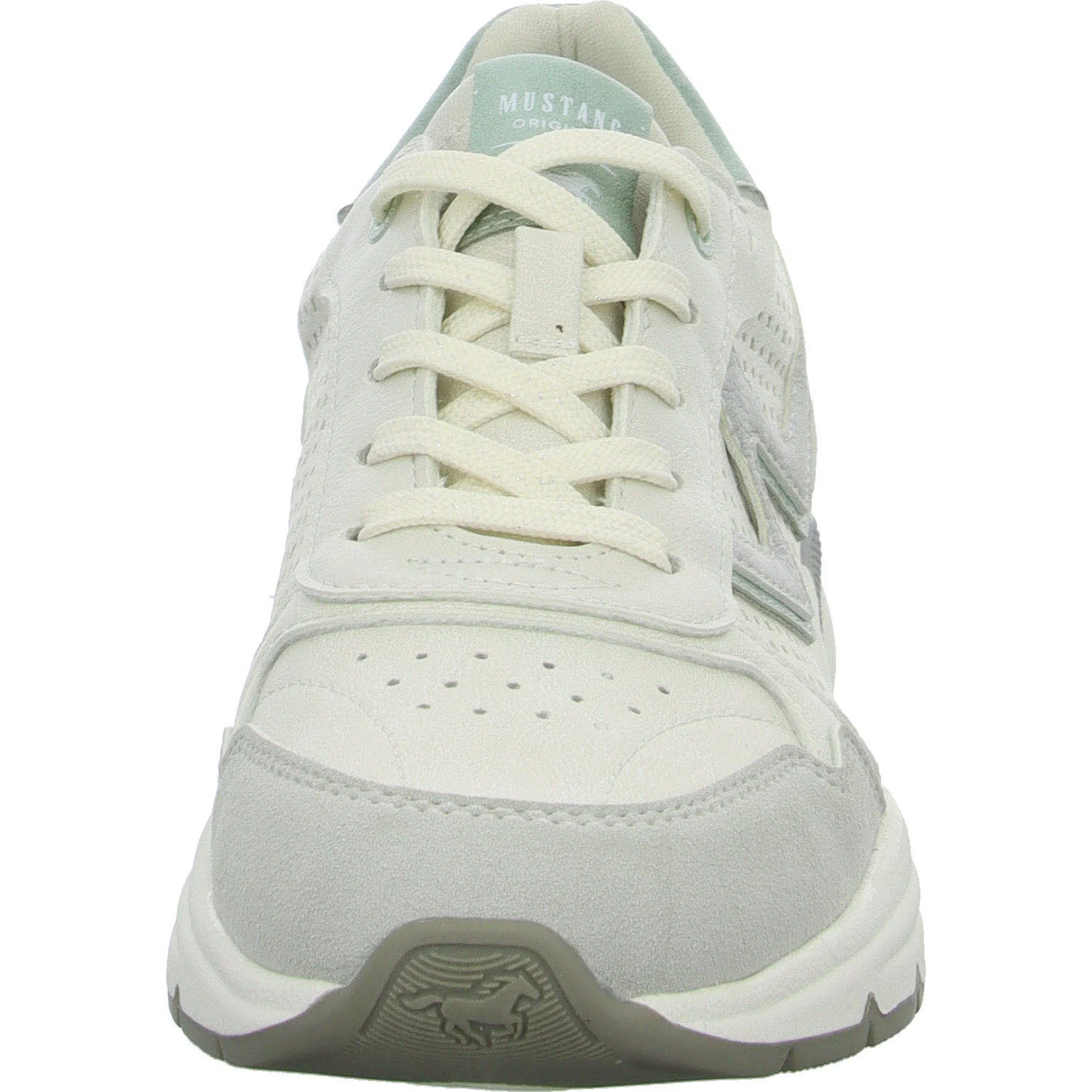 Mustang Damen Schnürschuhe 1512302-283 1512302 ice/silber normal