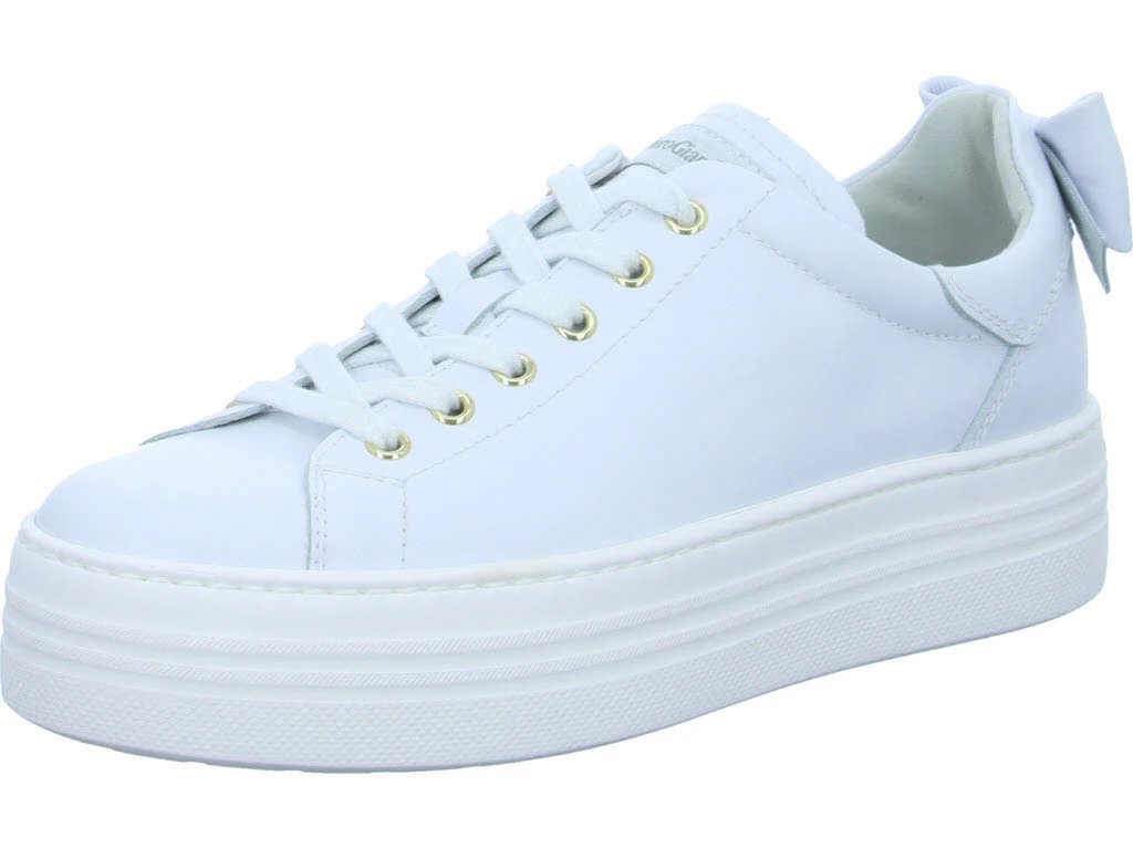 NeroGiardini Damen Schnürschuhe E306521D 707 E306521D bianco normal