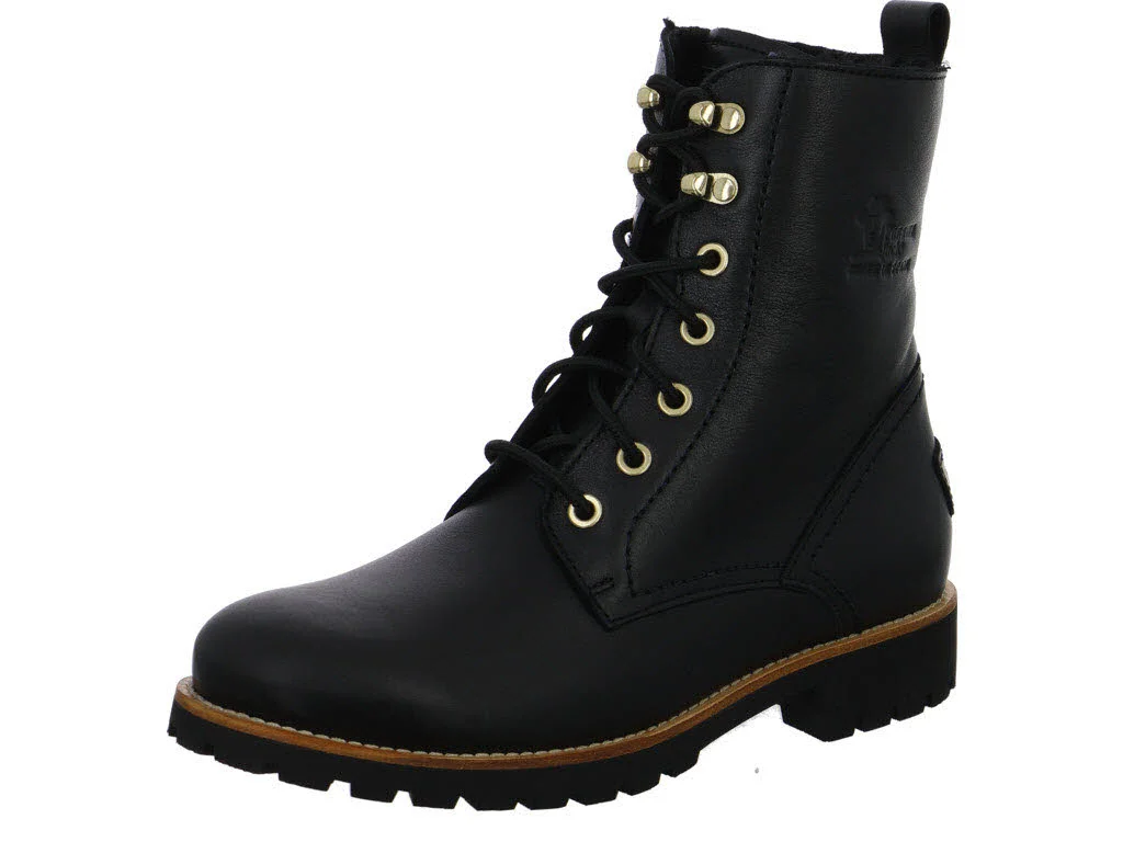 Panama Jack Damen Schnürstiefel warm Fara Igloo Trav B1 Fara Igloo Trav negro normal