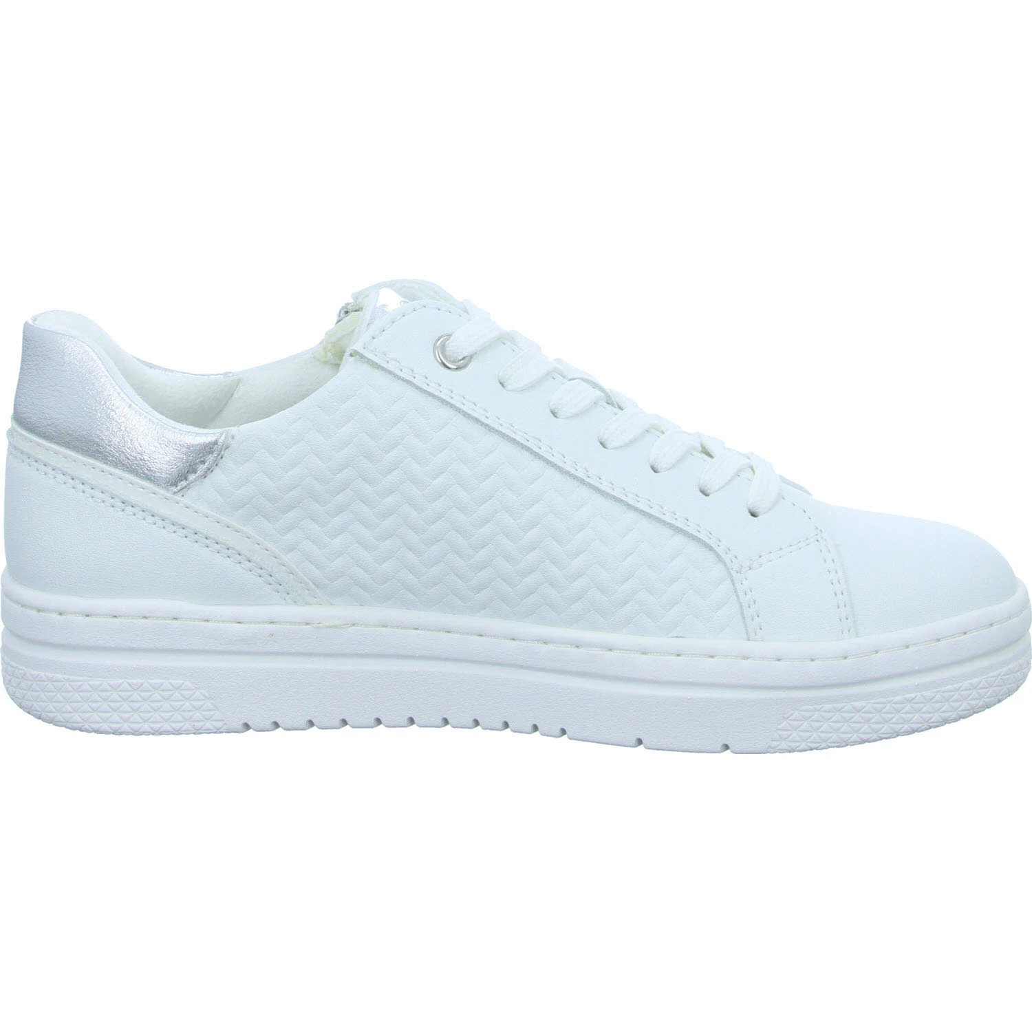 Element 7 von 8 (Bild) – Marco Tozzi Damen Schnürschuhe 2-23718-42/197 2-23718-42 white comb normal