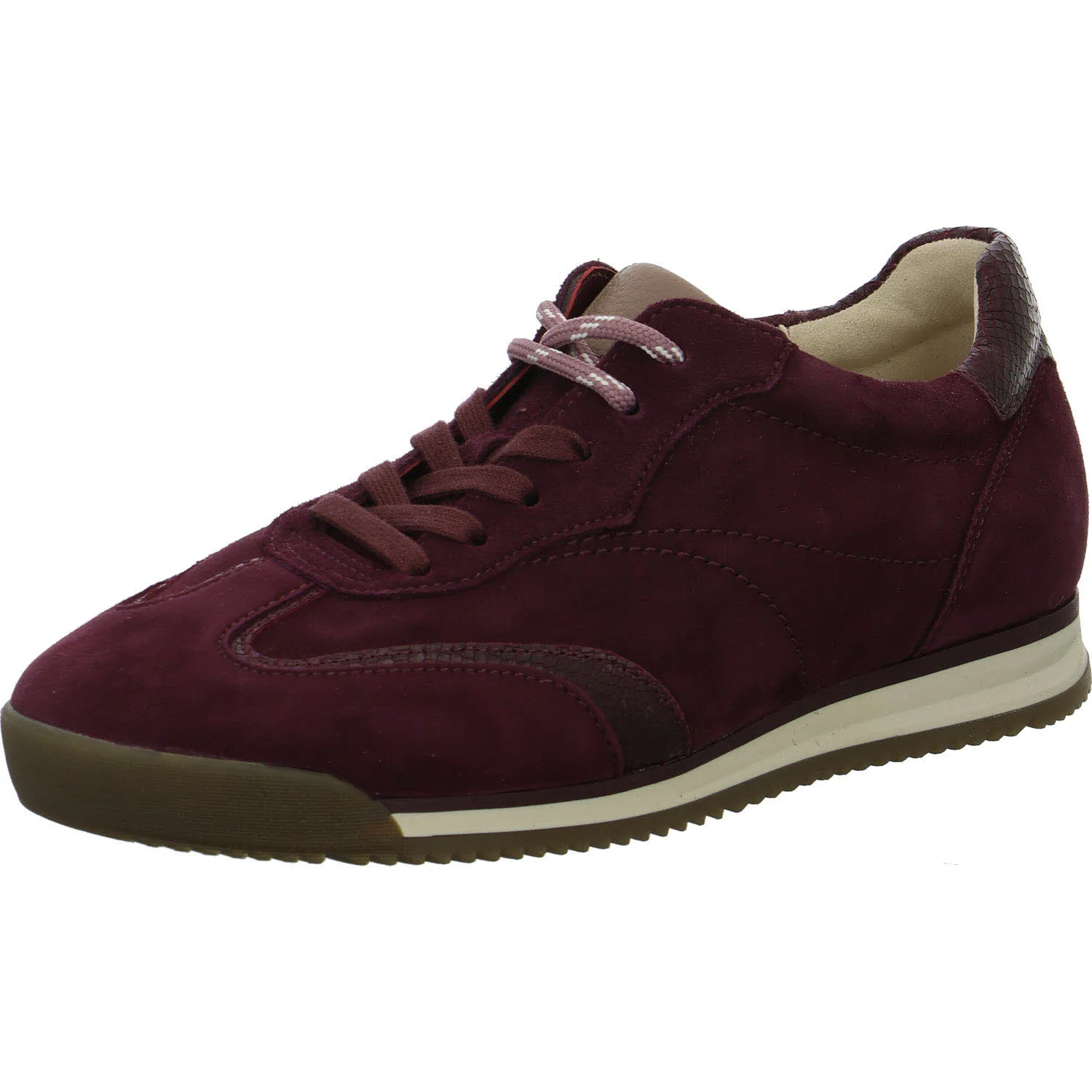 Gabor Damen Schnürschuhe 6025.02.002 6025.02 mulberry/dark rose G (normal)