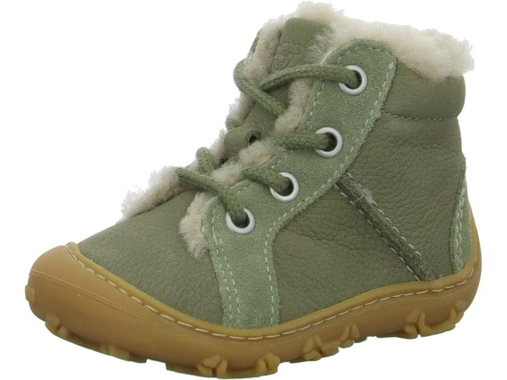 Ricosta Kinder Schnürstiefel 50 1500103/530 Elia eukalyptus WMS weit